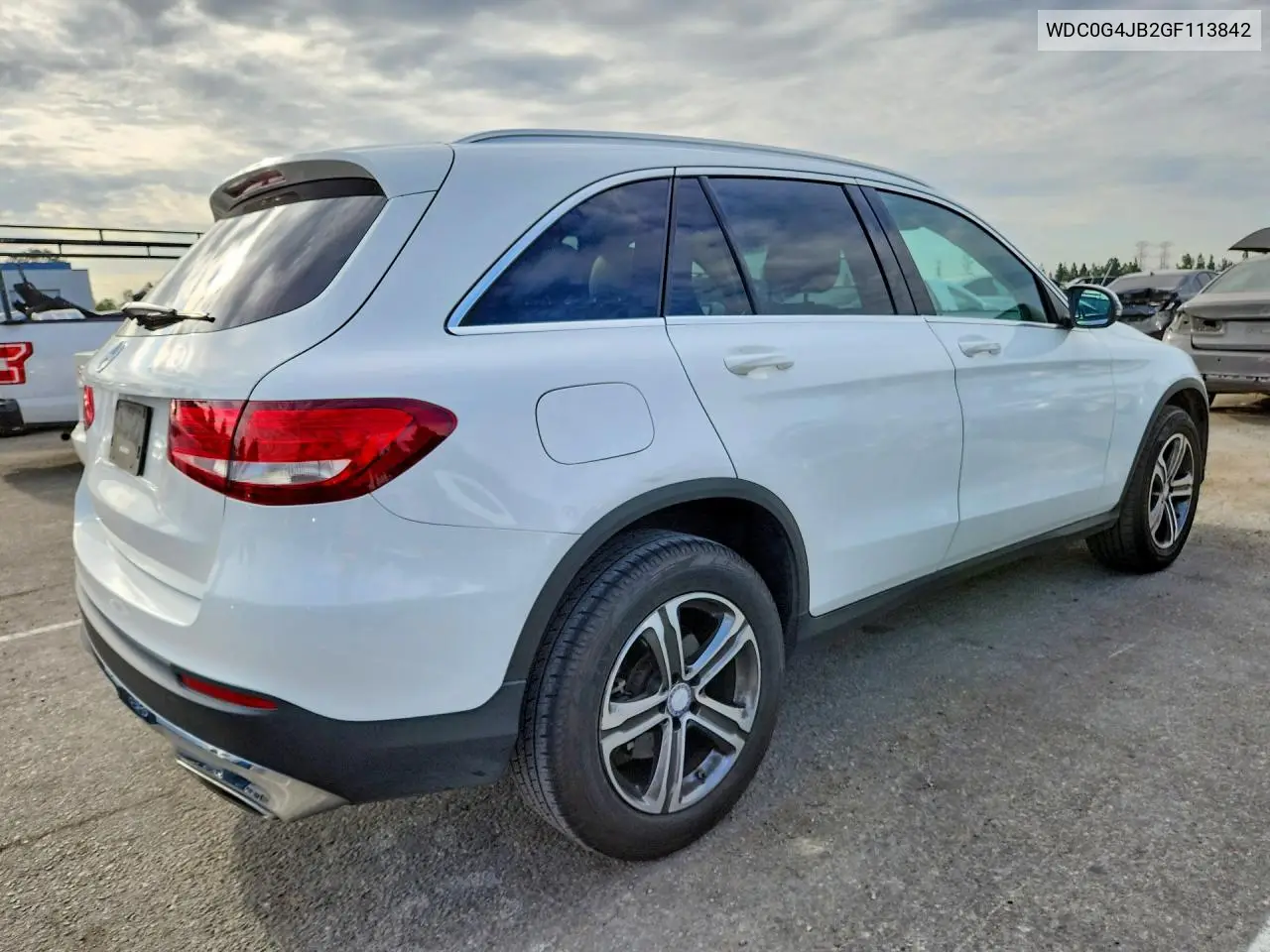 2016 Mercedes-Benz Glc 300 VIN: WDC0G4JB2GF113842 Lot: 61978286