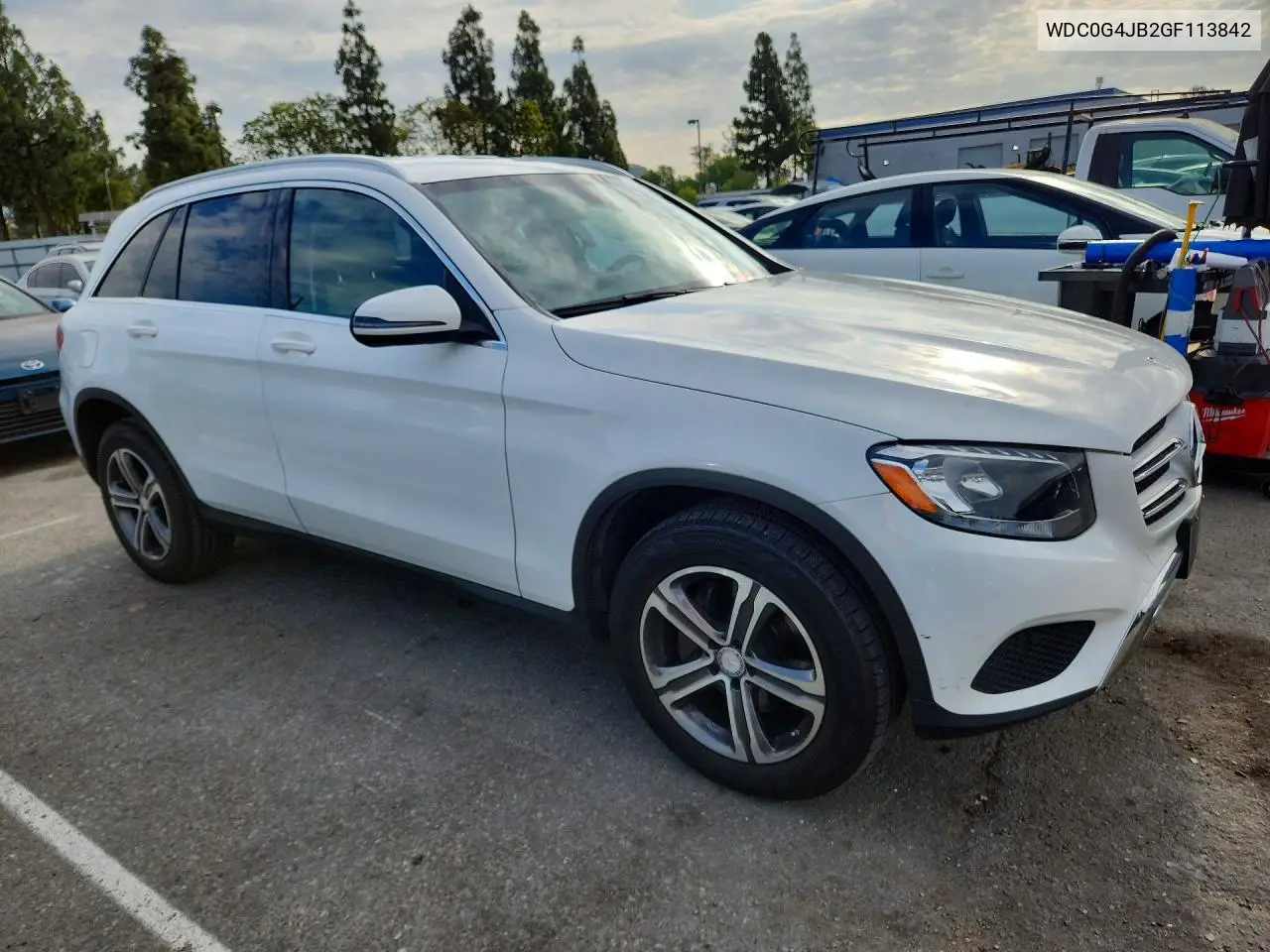 2016 Mercedes-Benz Glc 300 VIN: WDC0G4JB2GF113842 Lot: 61978286