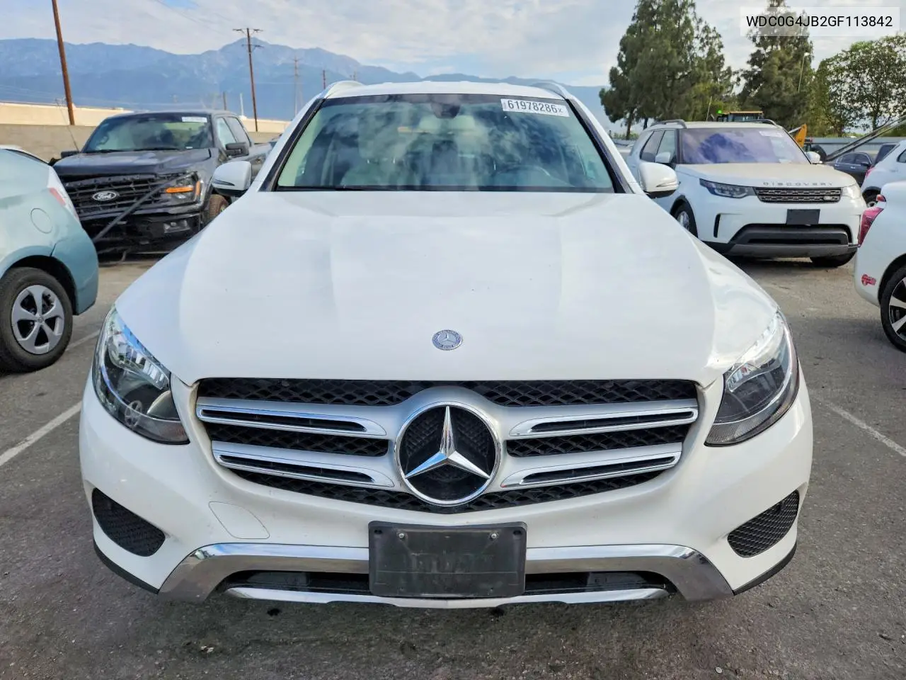 2016 Mercedes-Benz Glc 300 VIN: WDC0G4JB2GF113842 Lot: 61978286