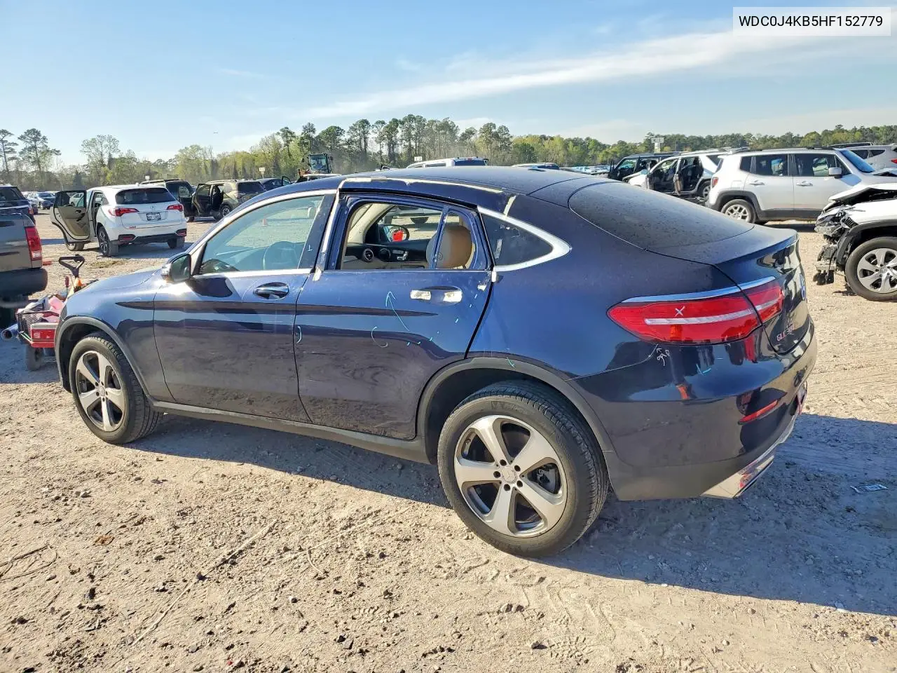 2017 Mercedes-Benz Glc Coupe 300 4Matic VIN: WDC0J4KB5HF152779 Lot: 41786346