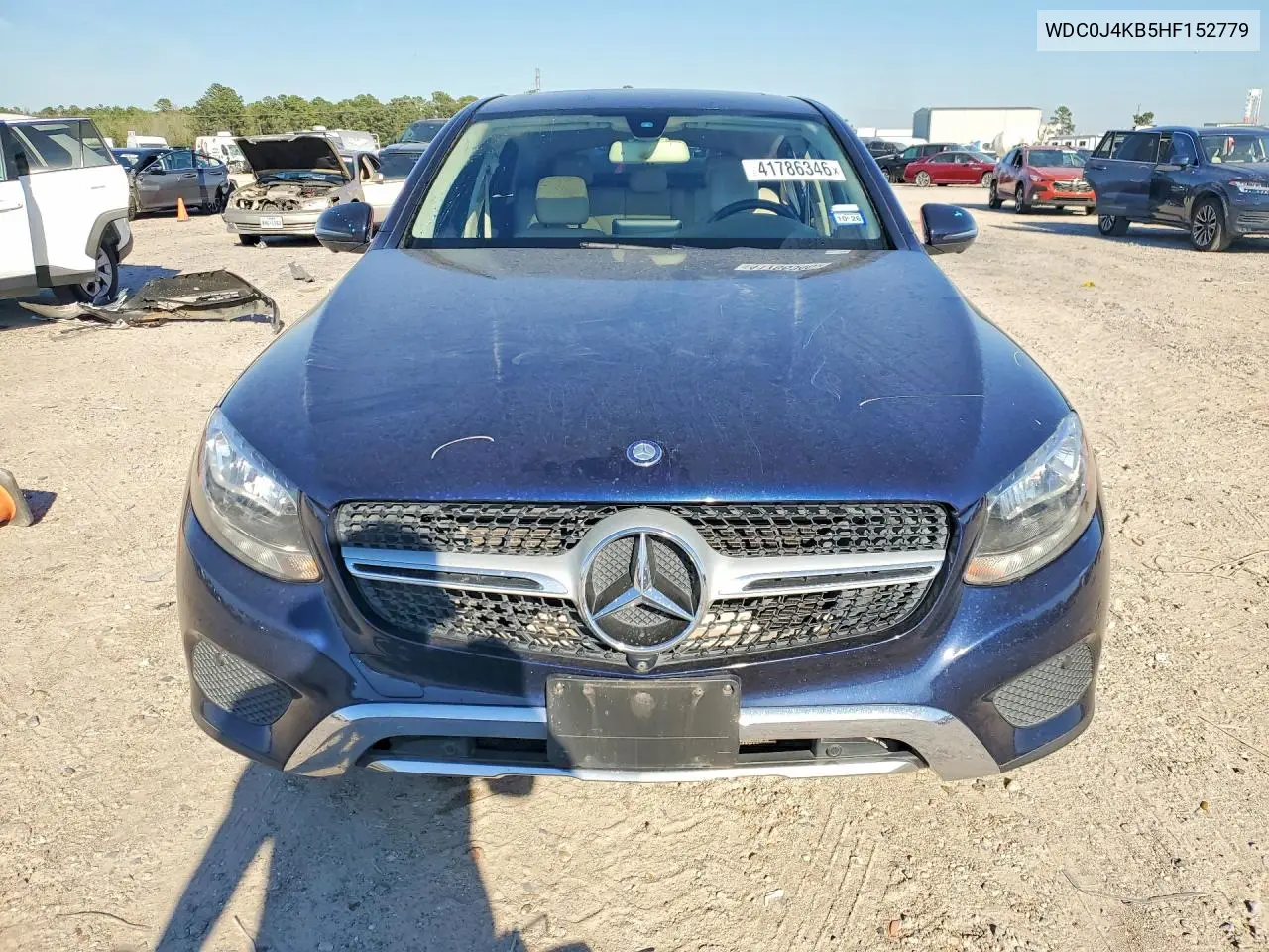 2017 Mercedes-Benz Glc Coupe 300 4Matic VIN: WDC0J4KB5HF152779 Lot: 41786346