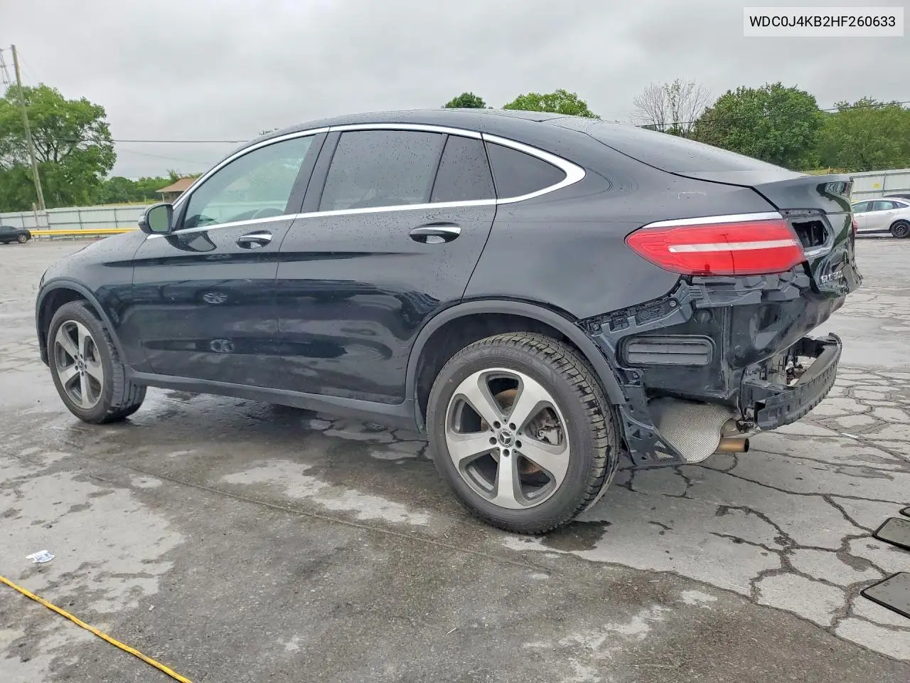 2017 Mercedes-Benz Glc Coupe 300 4Matic VIN: WDC0J4KB2HF260633 Lot: 52386196