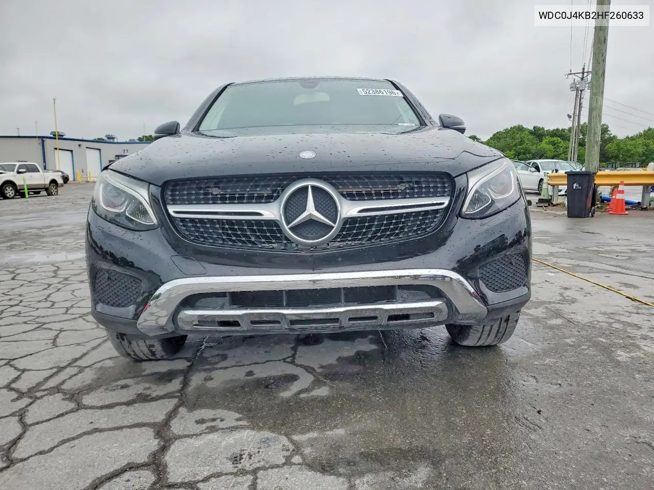 2017 Mercedes-Benz Glc Coupe 300 4Matic VIN: WDC0J4KB2HF260633 Lot: 52386196