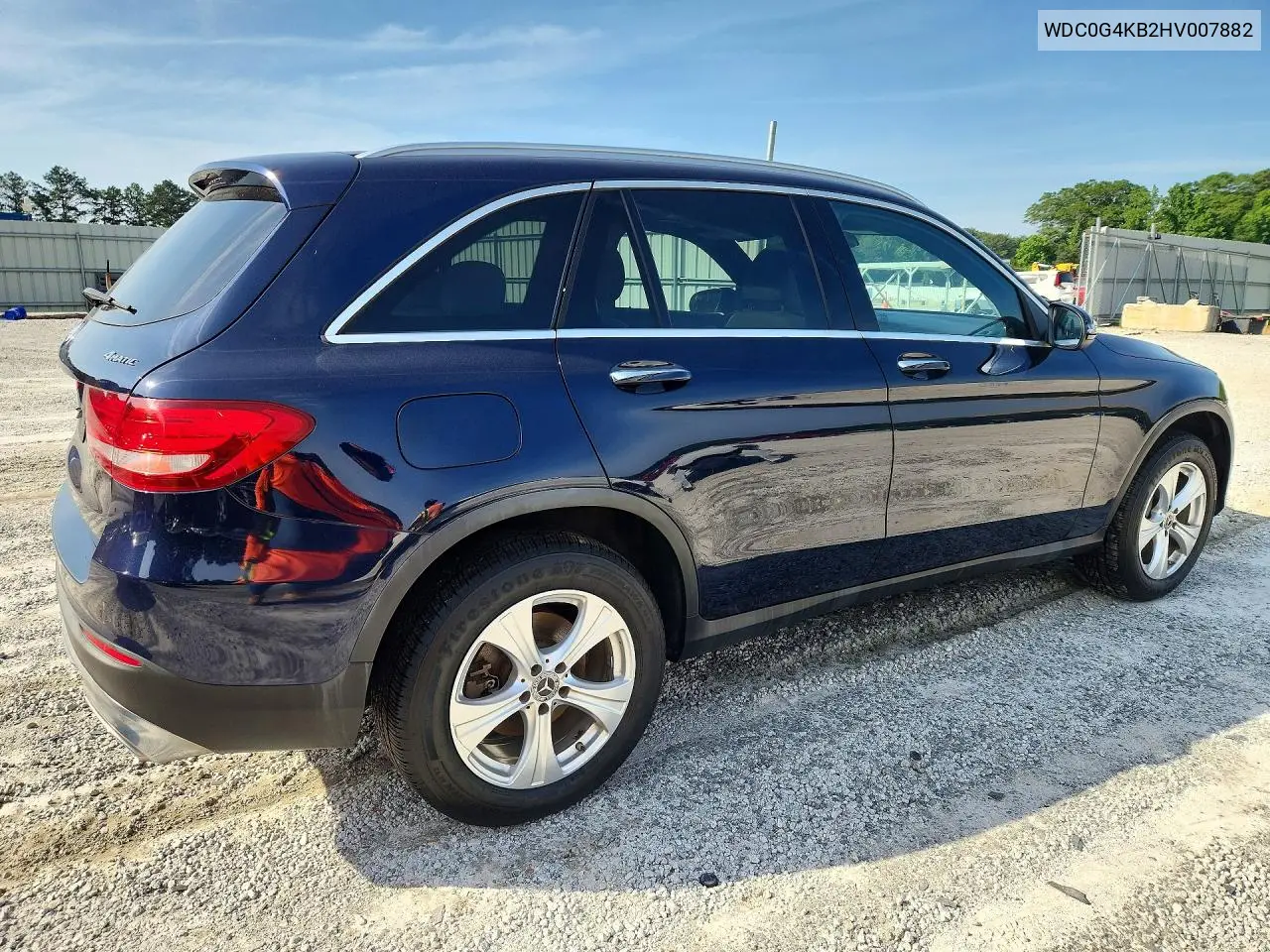 2017 Mercedes-Benz Glc 300 4Matic VIN: WDC0G4KB2HV007882 Lot: 57228996