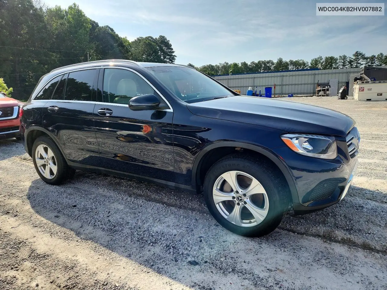2017 Mercedes-Benz Glc 300 4Matic VIN: WDC0G4KB2HV007882 Lot: 57228996