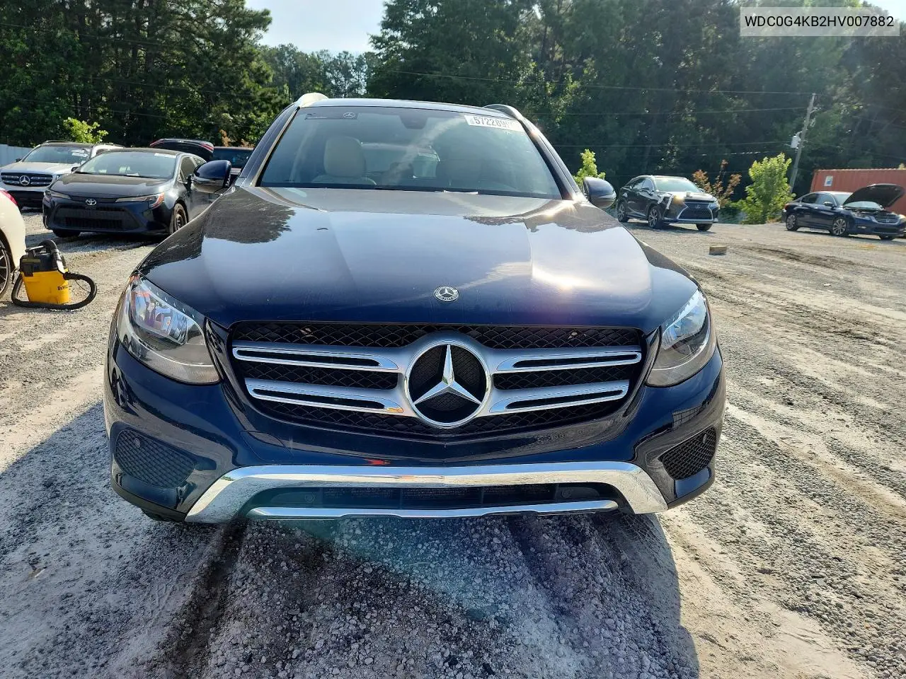 2017 Mercedes-Benz Glc 300 4Matic VIN: WDC0G4KB2HV007882 Lot: 57228996