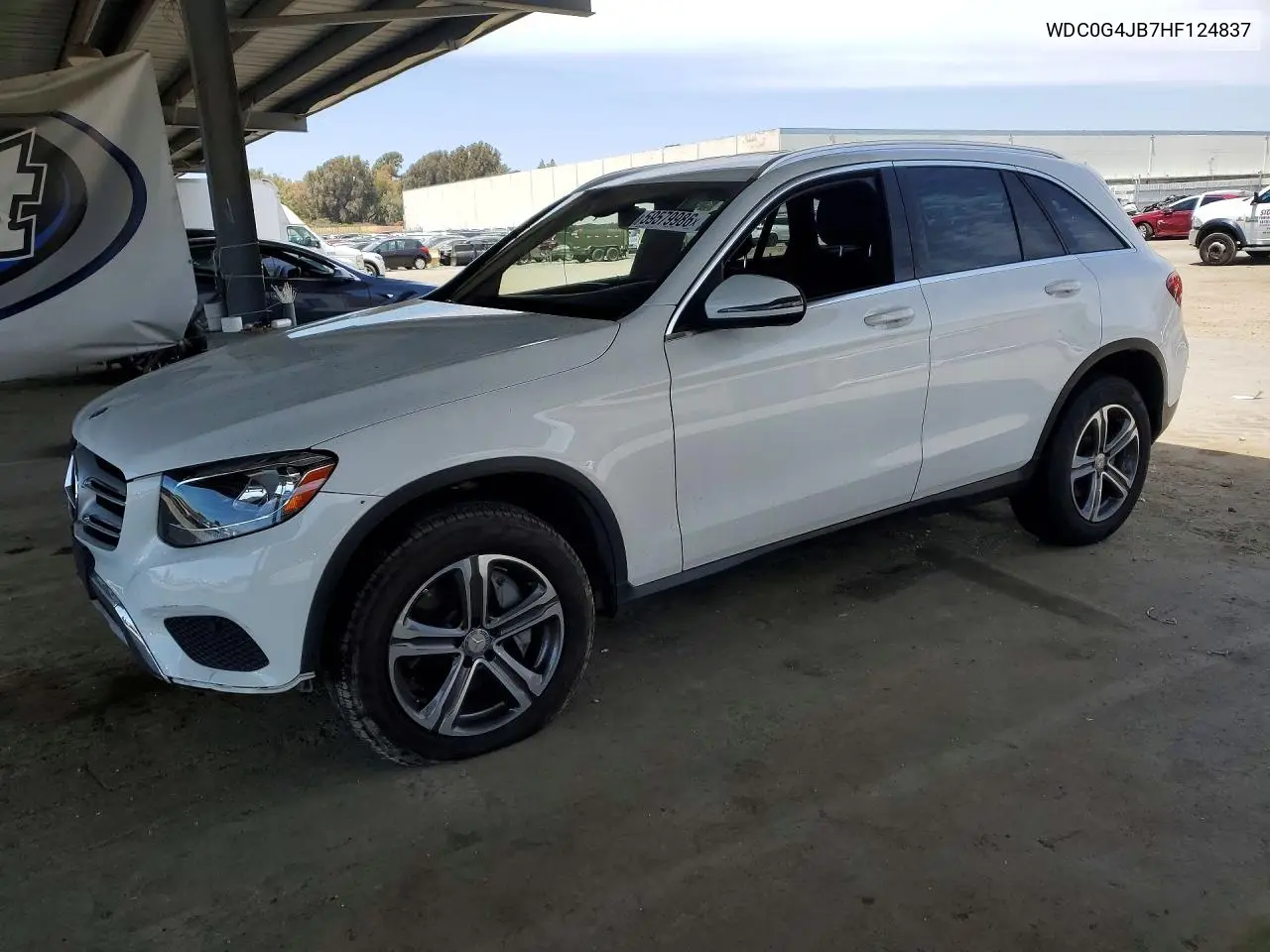 2017 Mercedes-Benz Glc 300 VIN: WDC0G4JB7HF124837 Lot: 59579986
