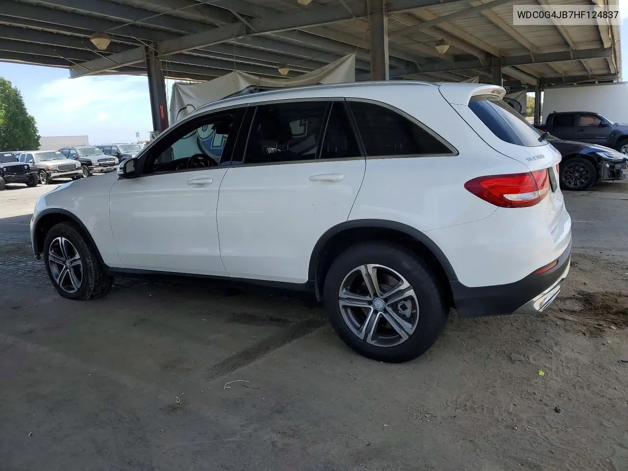 2017 Mercedes-Benz Glc 300 VIN: WDC0G4JB7HF124837 Lot: 59579986