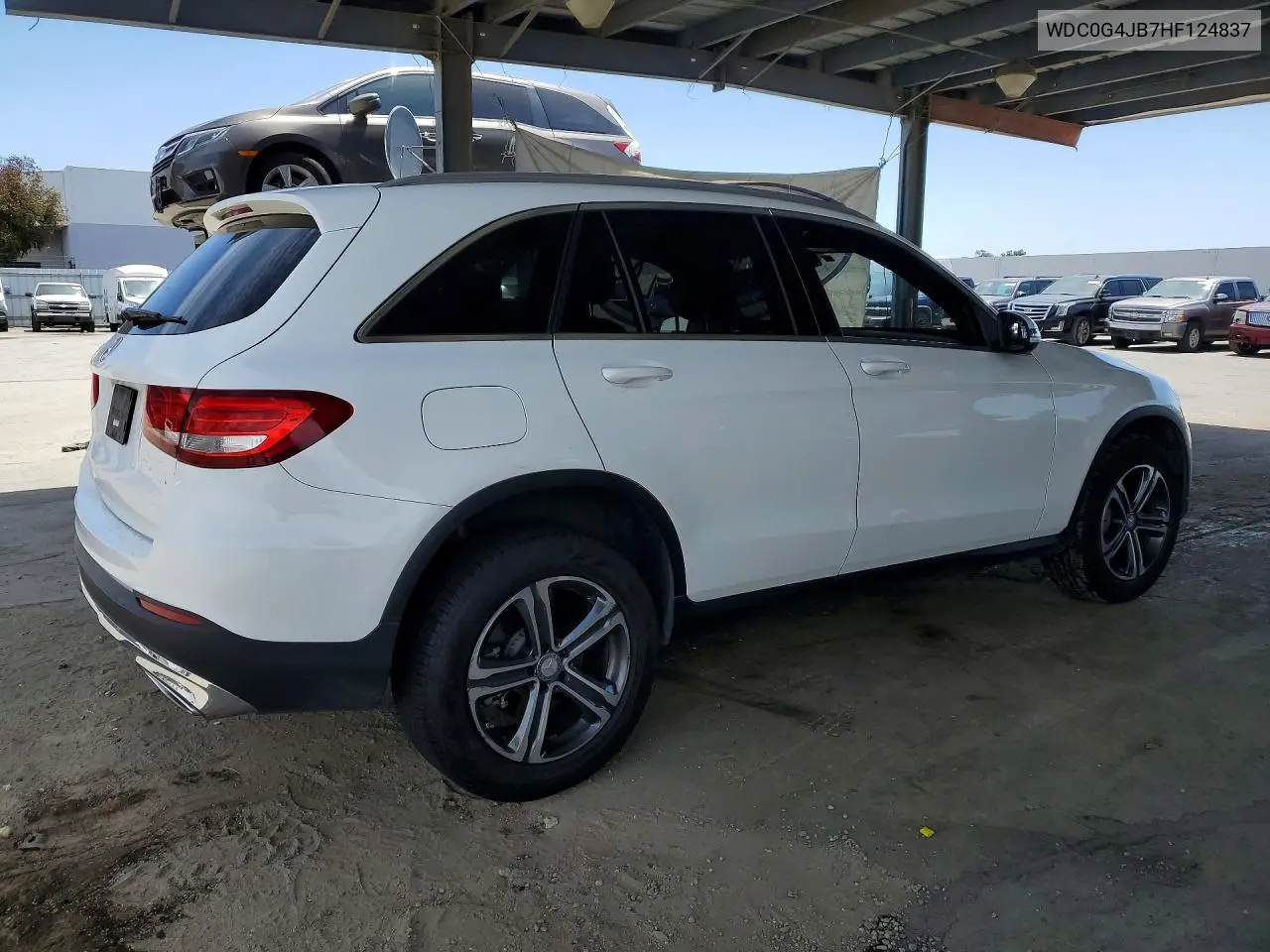 2017 Mercedes-Benz Glc 300 VIN: WDC0G4JB7HF124837 Lot: 59579986