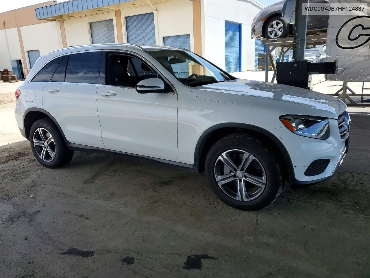 2017 Mercedes-Benz Glc 300 VIN: WDC0G4JB7HF124837 Lot: 59579986