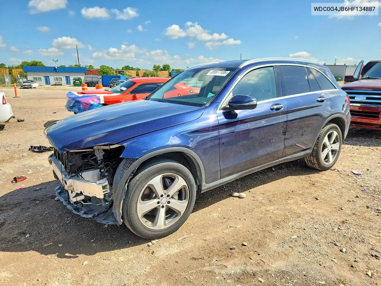 2017 Mercedes-Benz Glc 300 VIN: WDC0G4JB6HF134887 Lot: 59977106
