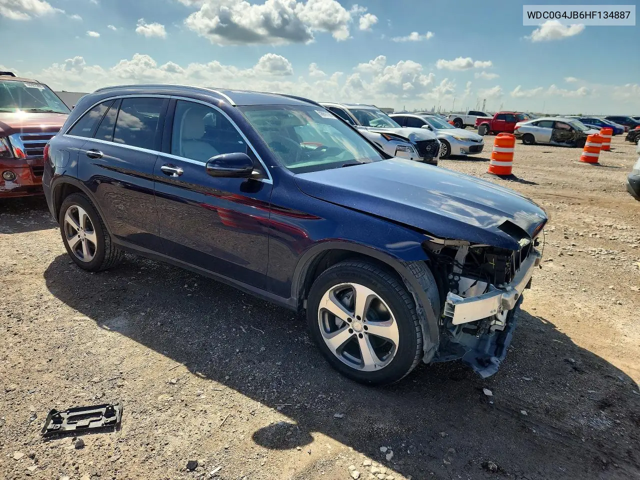 2017 Mercedes-Benz Glc 300 VIN: WDC0G4JB6HF134887 Lot: 59977106