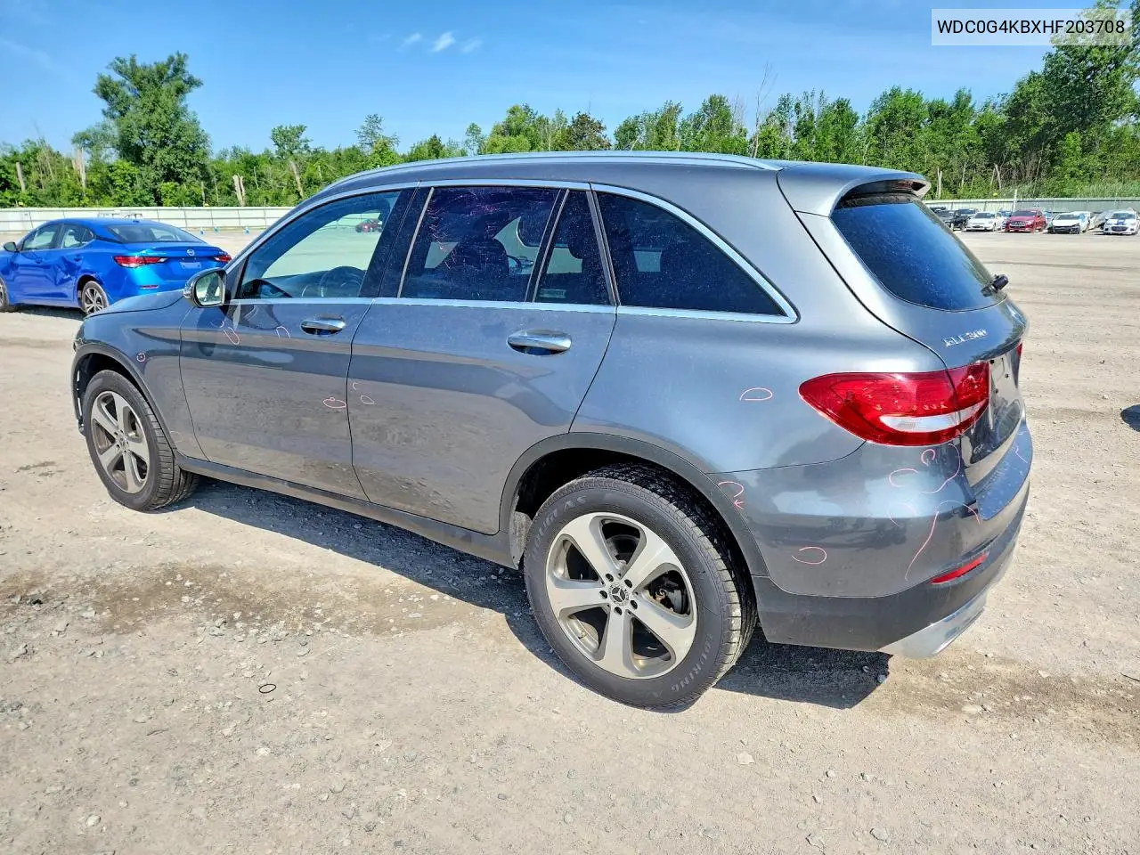 2017 Mercedes-Benz Glc 300 4Matic VIN: WDC0G4KBXHF203708 Lot: 60005926