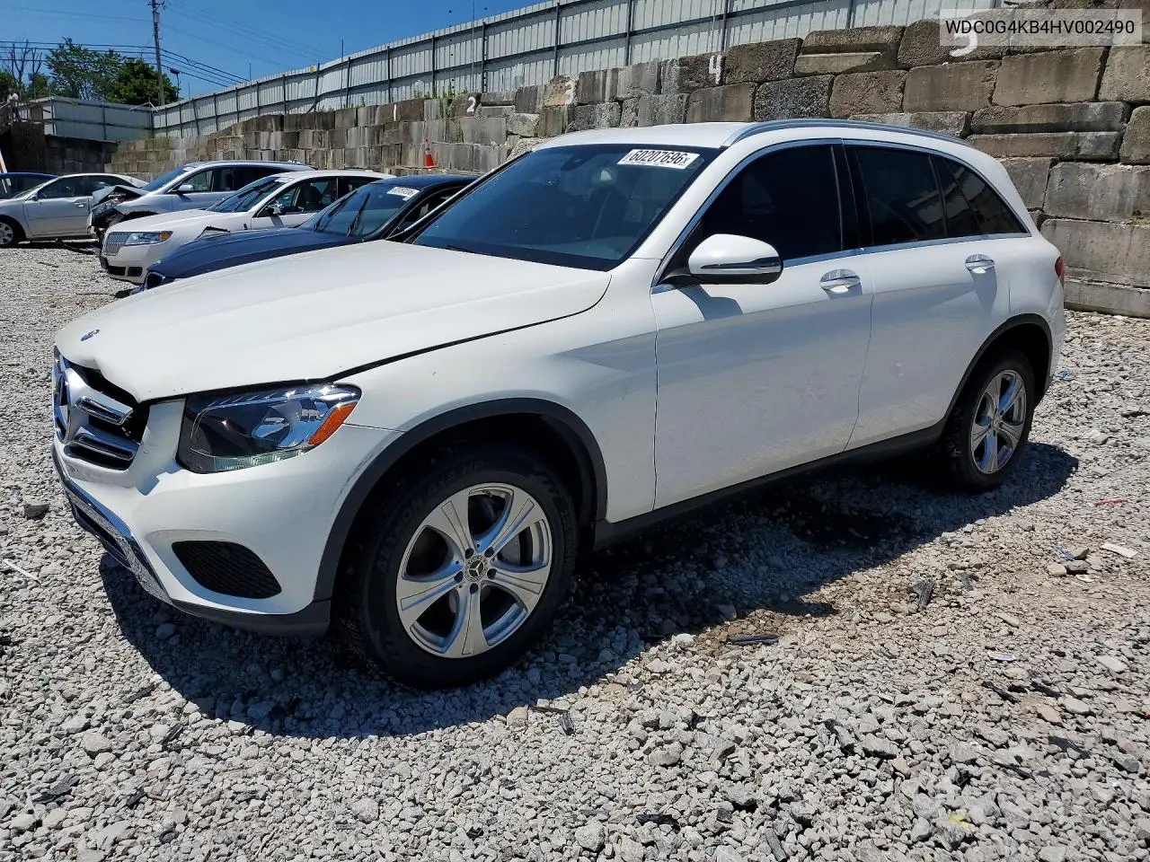 2017 Mercedes-Benz Glc 300 4Matic VIN: WDC0G4KB4HV002490 Lot: 60207696