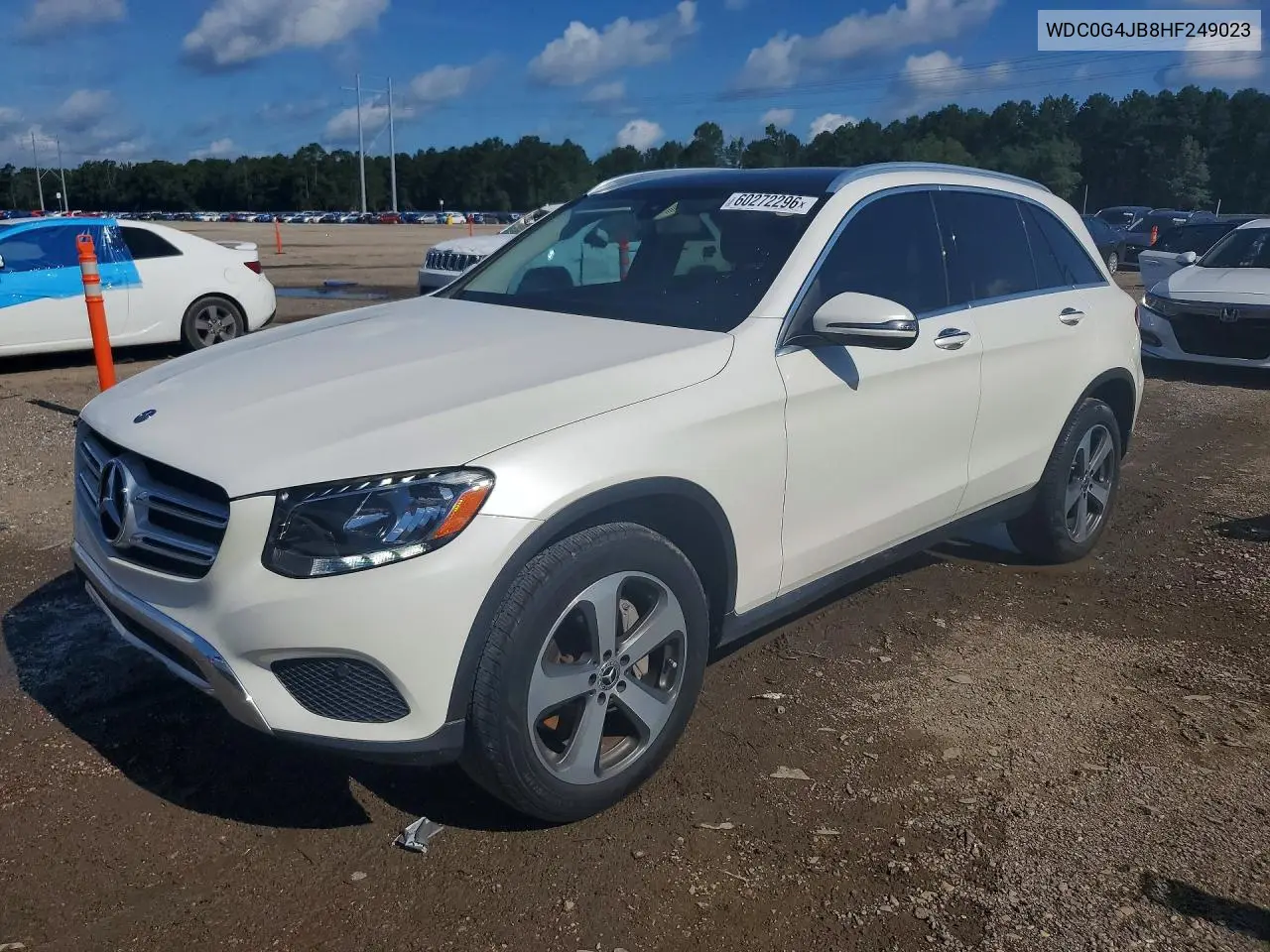 2017 Mercedes-Benz Glc 300 VIN: WDC0G4JB8HF249023 Lot: 60272296