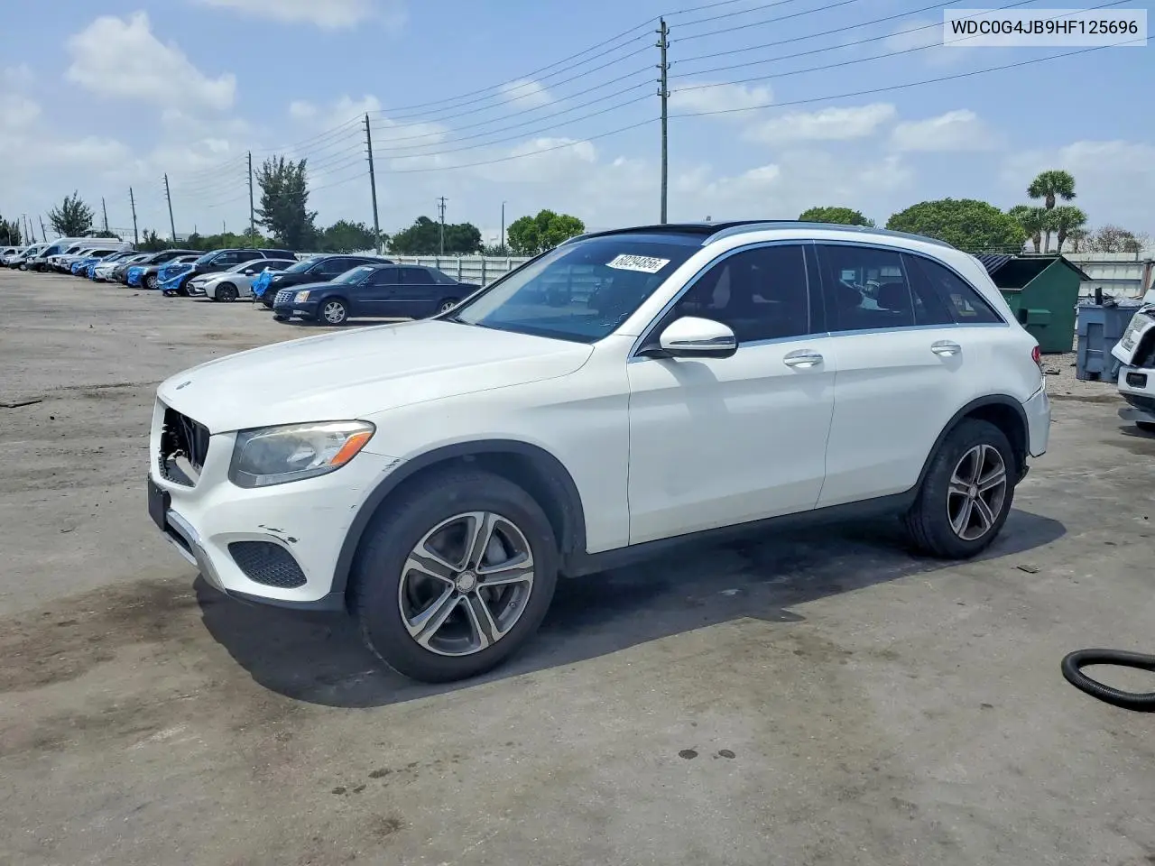 2017 Mercedes-Benz Glc 300 VIN: WDC0G4JB9HF125696 Lot: 60294856