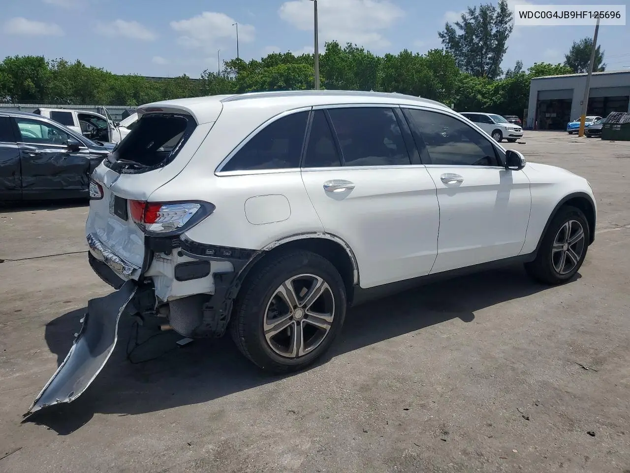 2017 Mercedes-Benz Glc 300 VIN: WDC0G4JB9HF125696 Lot: 60294856