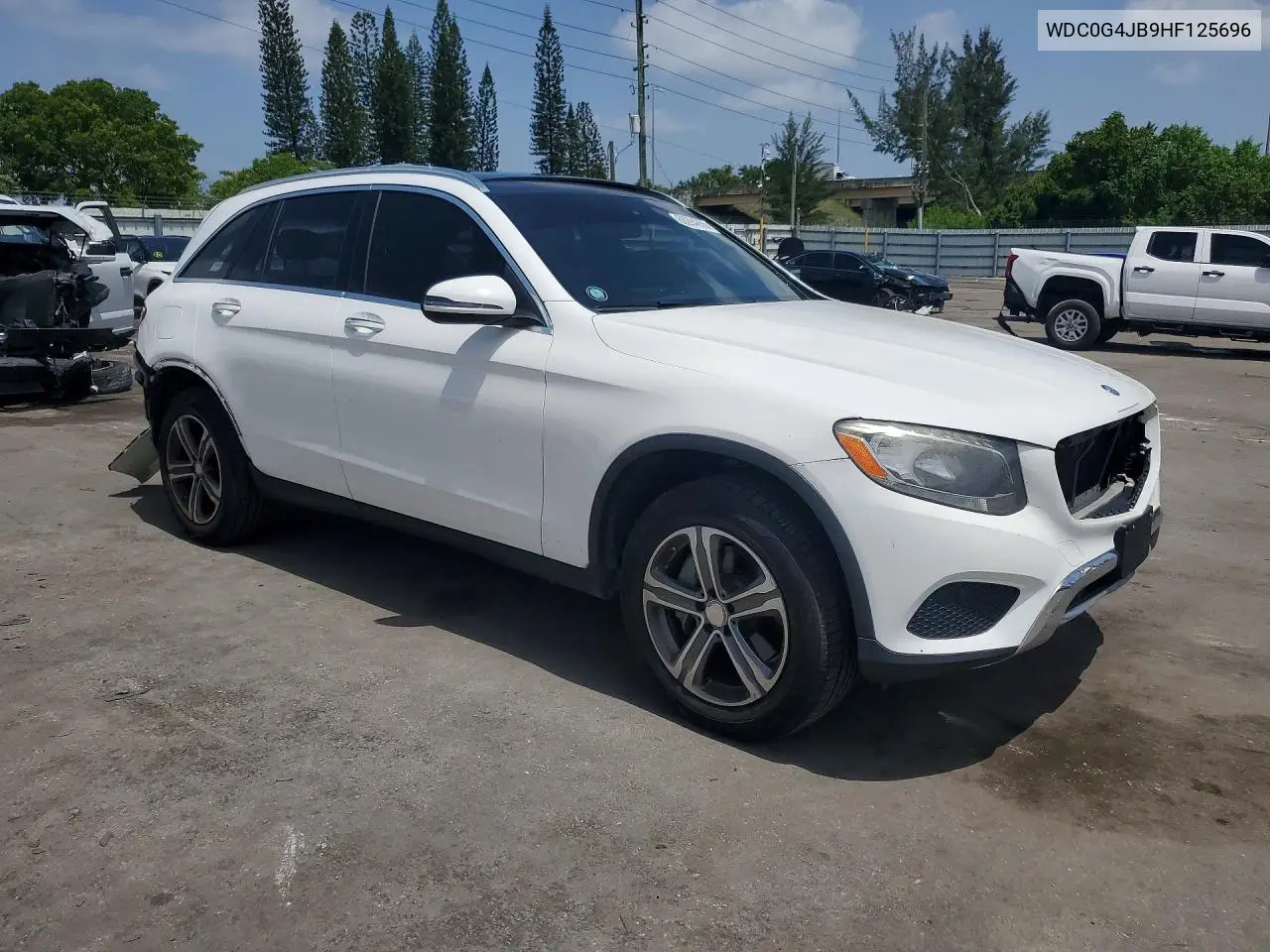 2017 Mercedes-Benz Glc 300 VIN: WDC0G4JB9HF125696 Lot: 60294856