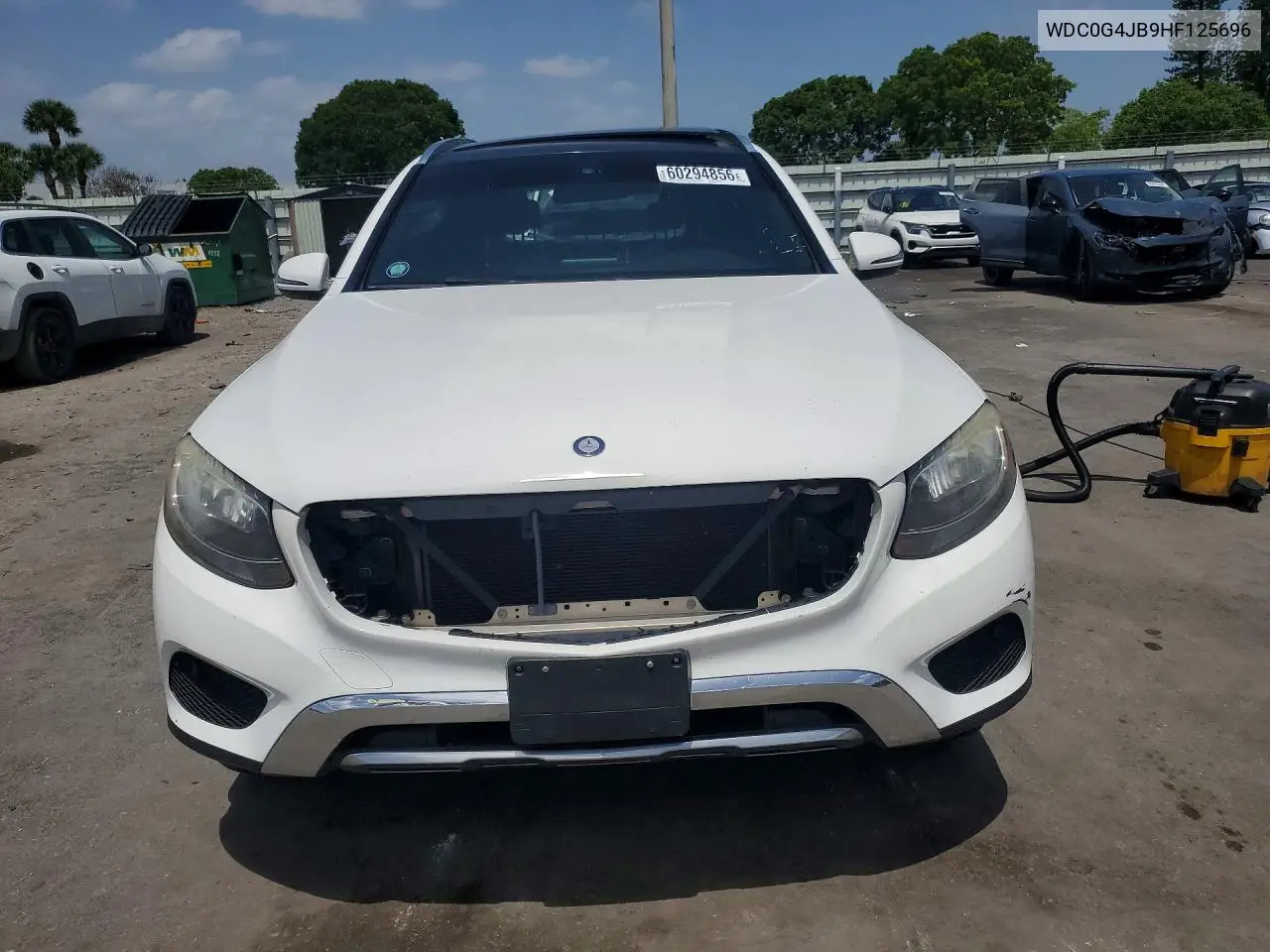 2017 Mercedes-Benz Glc 300 VIN: WDC0G4JB9HF125696 Lot: 60294856