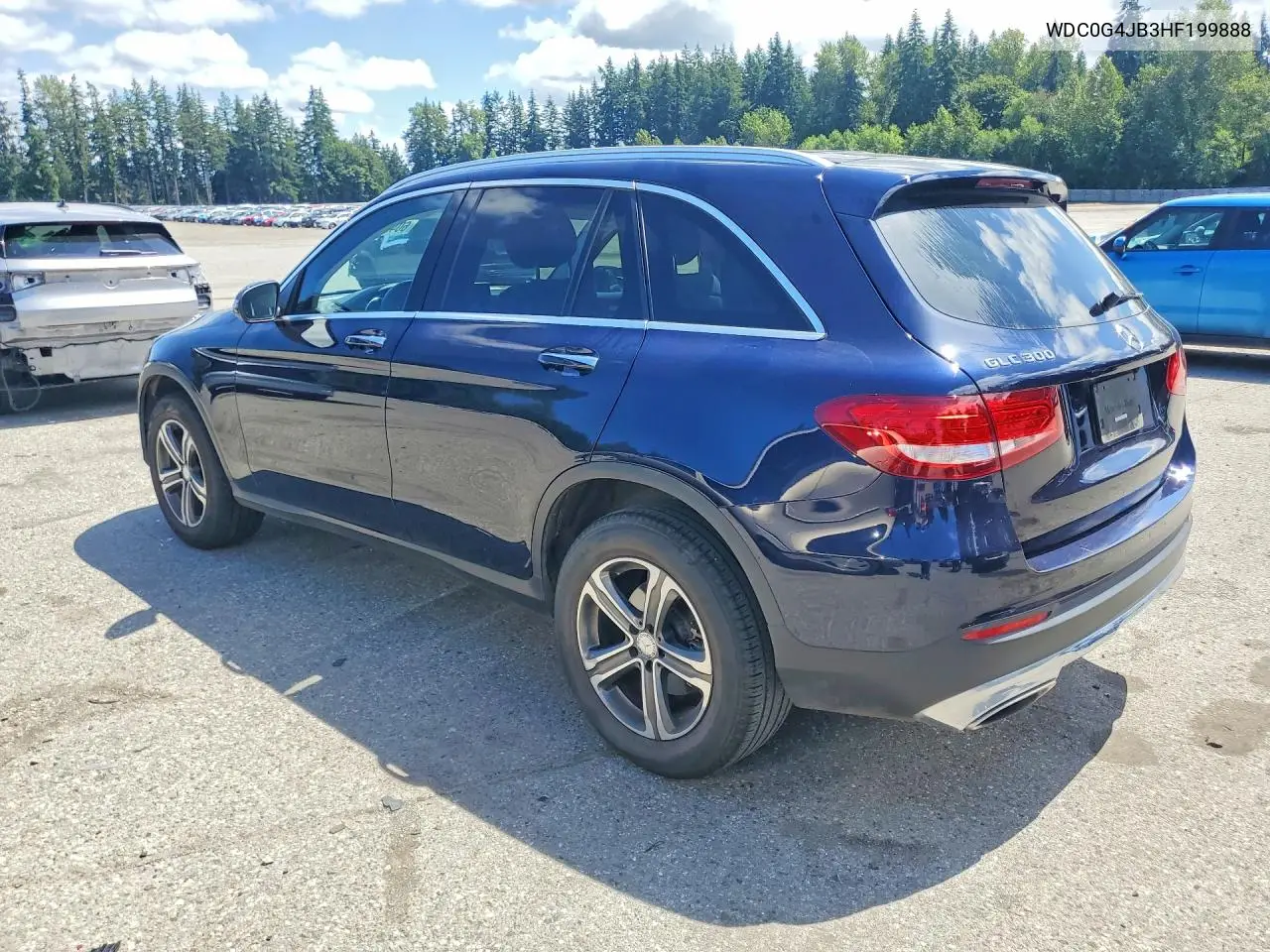 2017 Mercedes-Benz Glc 300 VIN: WDC0G4JB3HF199888 Lot: 60486776
