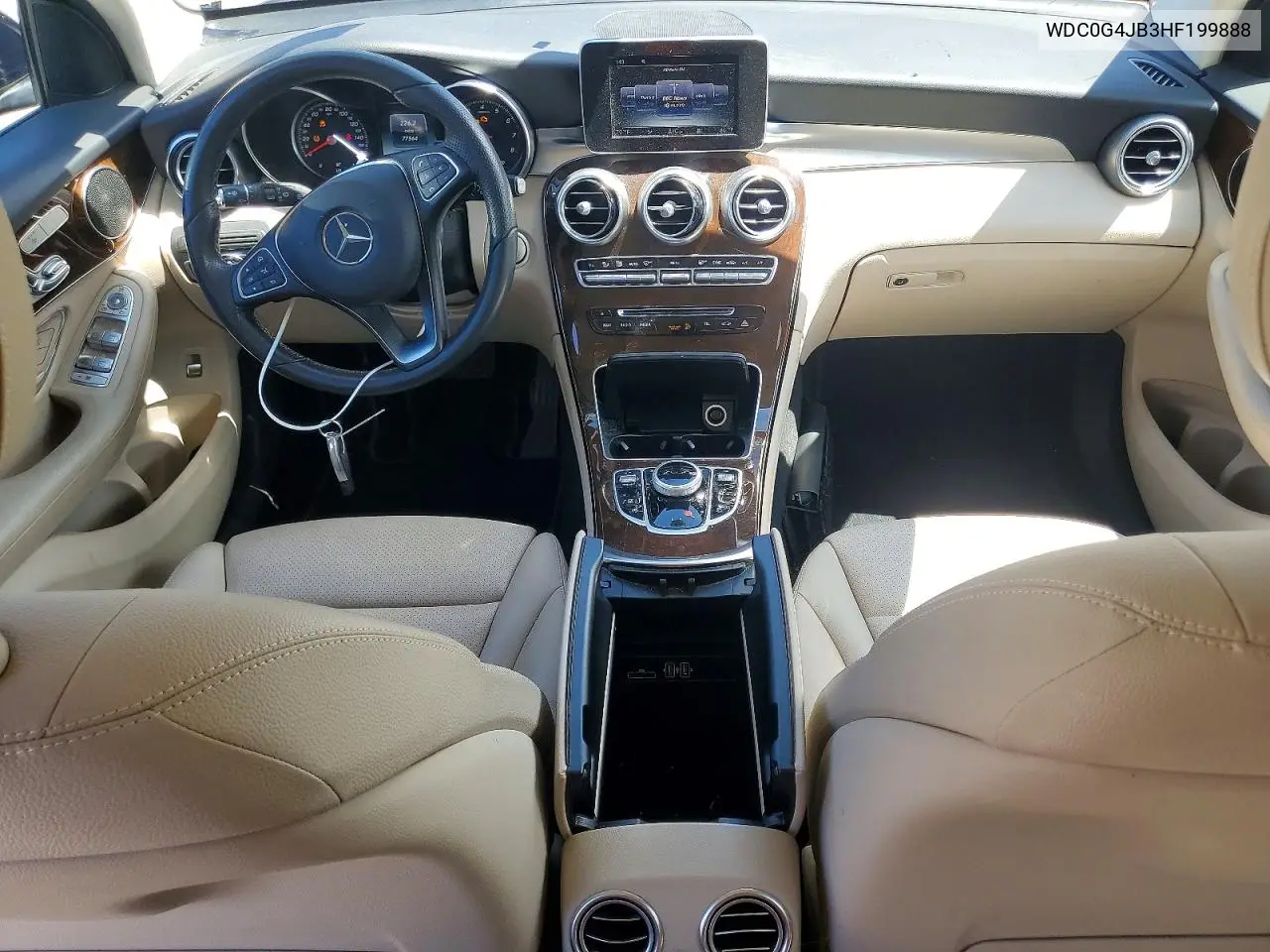 2017 Mercedes-Benz Glc 300 VIN: WDC0G4JB3HF199888 Lot: 60486776