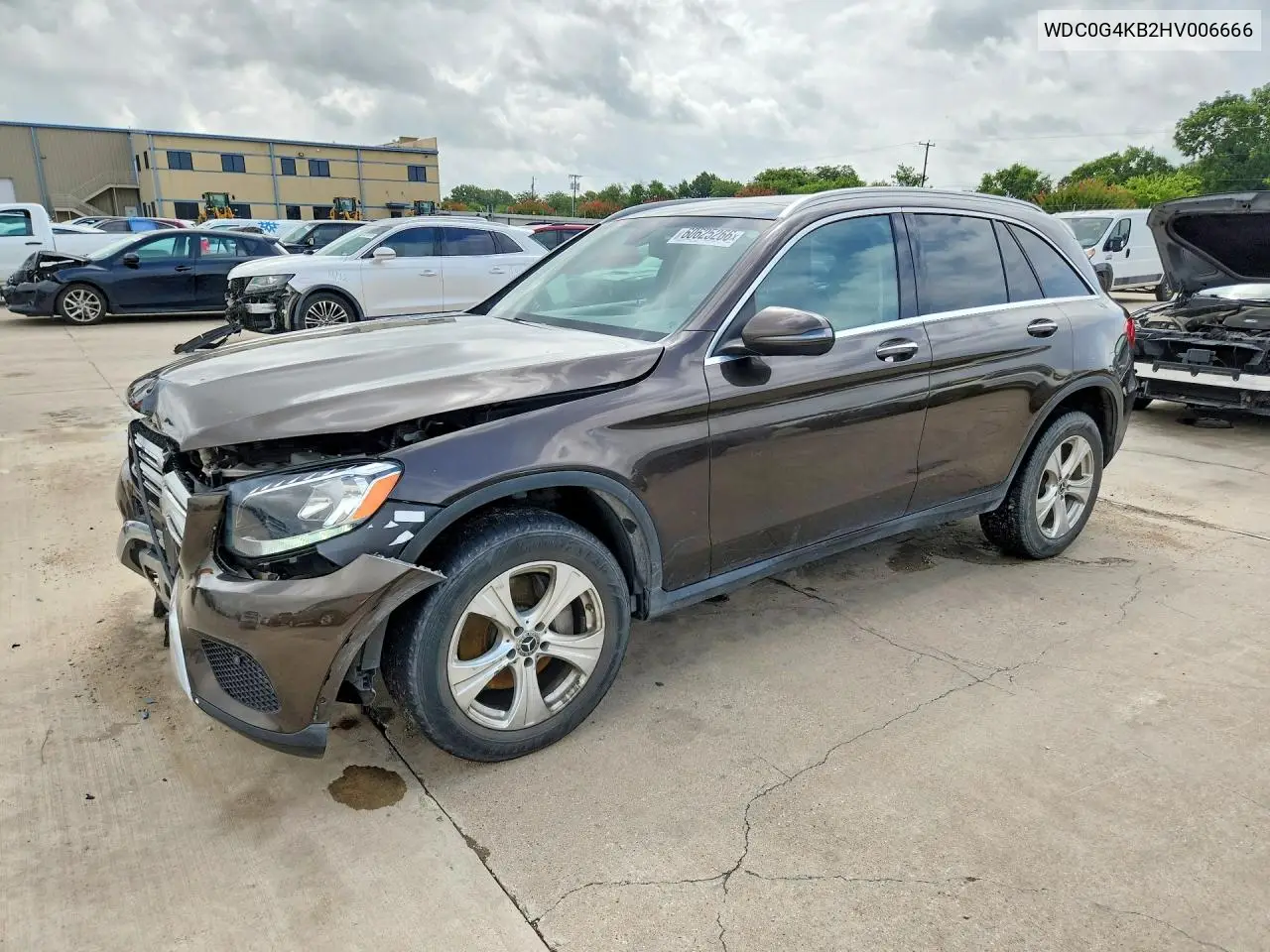 2017 Mercedes-Benz Glc 300 4Matic VIN: WDC0G4KB2HV006666 Lot: 60625266