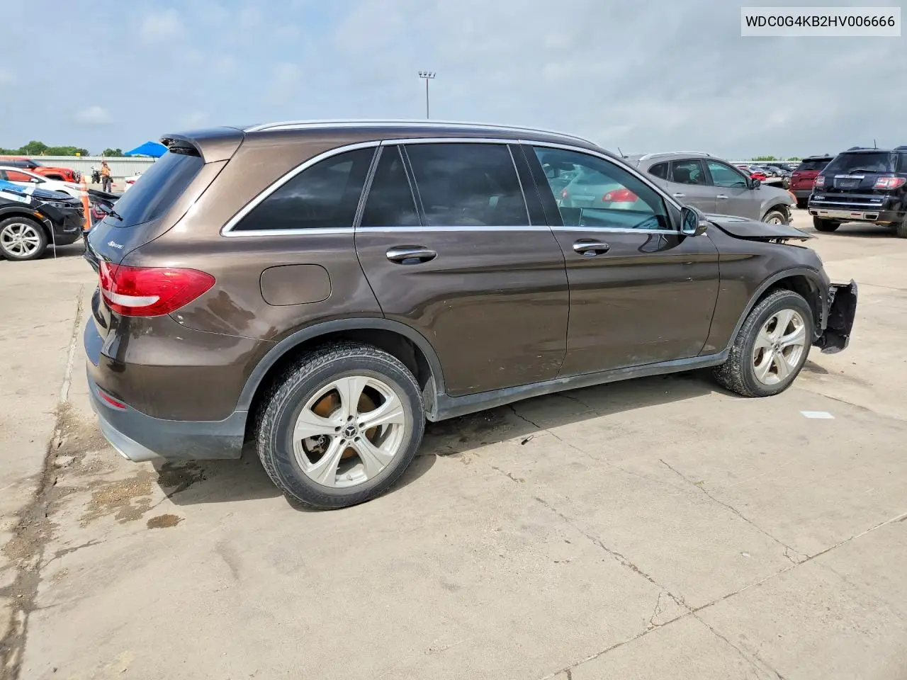 2017 Mercedes-Benz Glc 300 4Matic VIN: WDC0G4KB2HV006666 Lot: 60625266