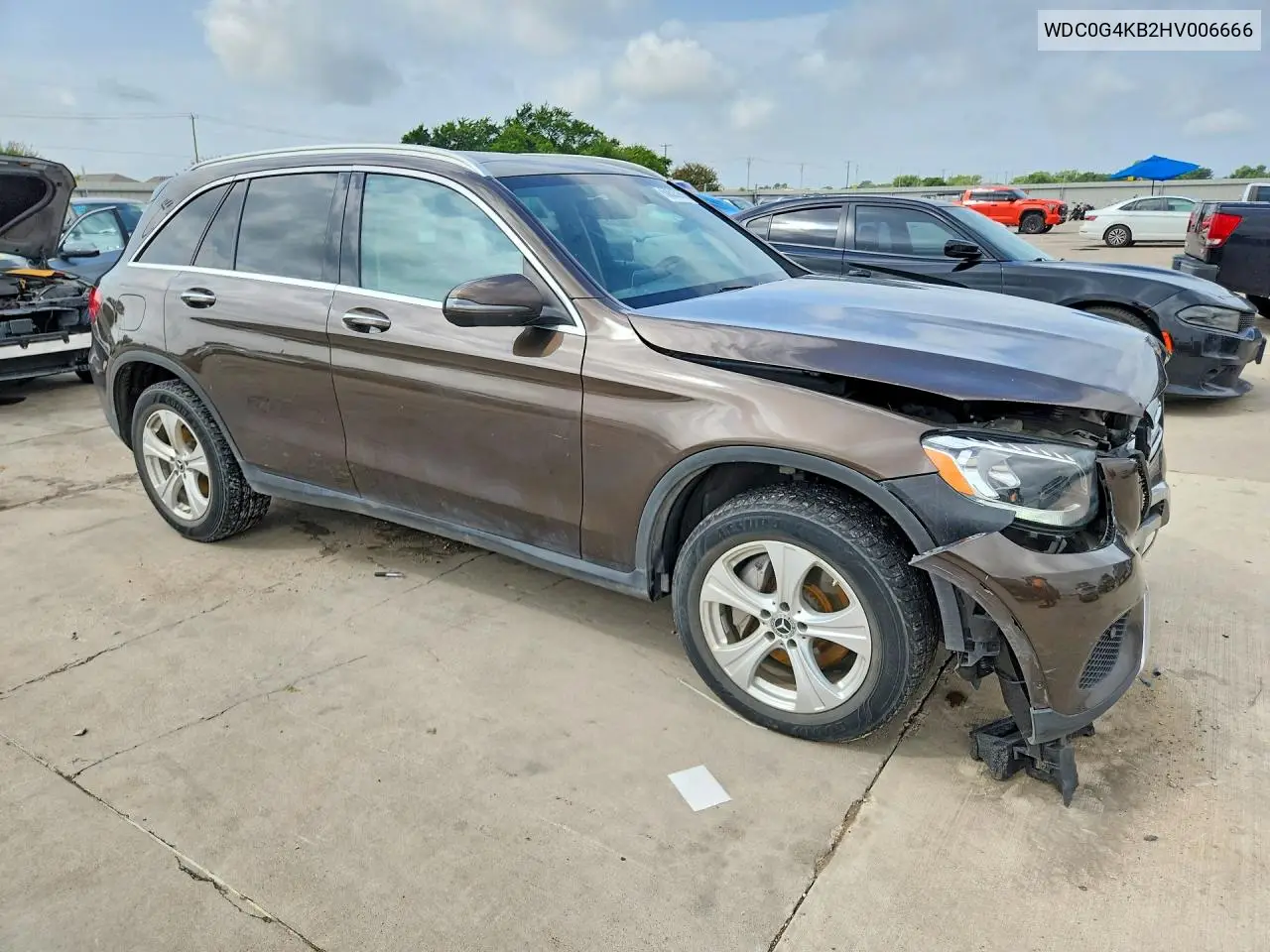 2017 Mercedes-Benz Glc 300 4Matic VIN: WDC0G4KB2HV006666 Lot: 60625266