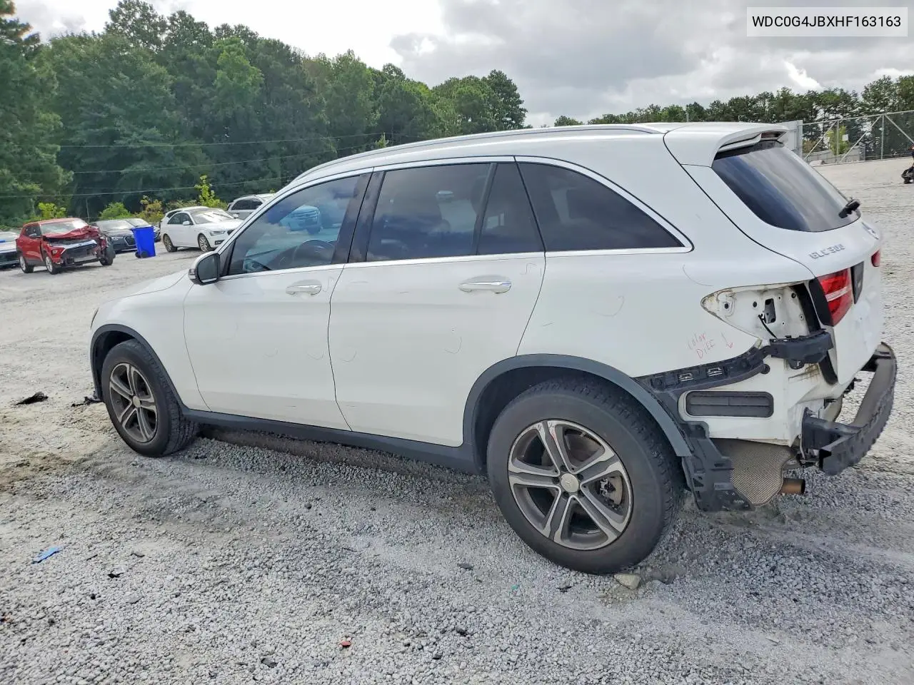 2017 Mercedes-Benz Glc 300 VIN: WDC0G4JBXHF163163 Lot: 60740856