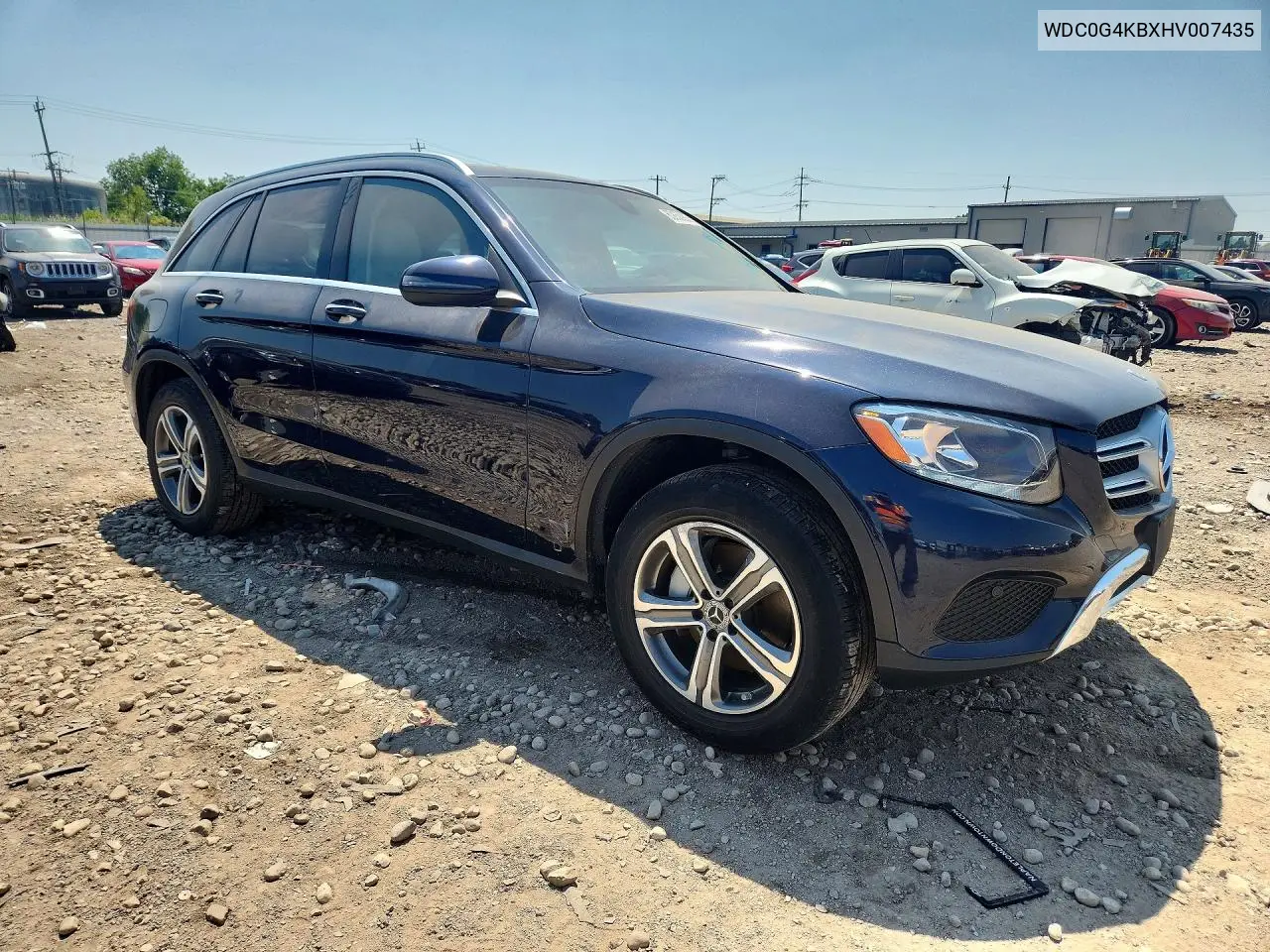 2017 Mercedes-Benz Glc 300 4Matic VIN: WDC0G4KBXHV007435 Lot: 60850986