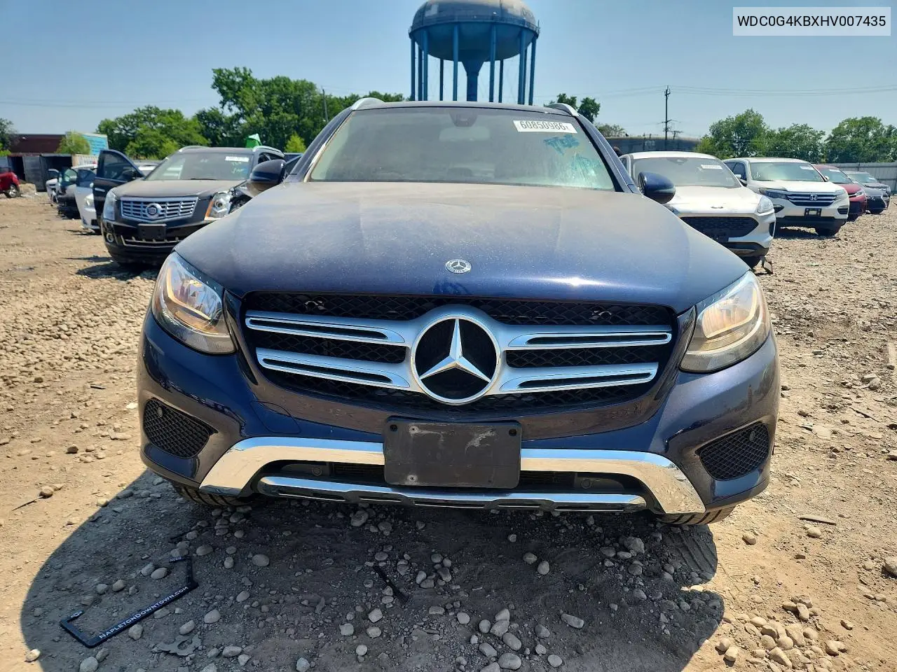 2017 Mercedes-Benz Glc 300 4Matic VIN: WDC0G4KBXHV007435 Lot: 60850986