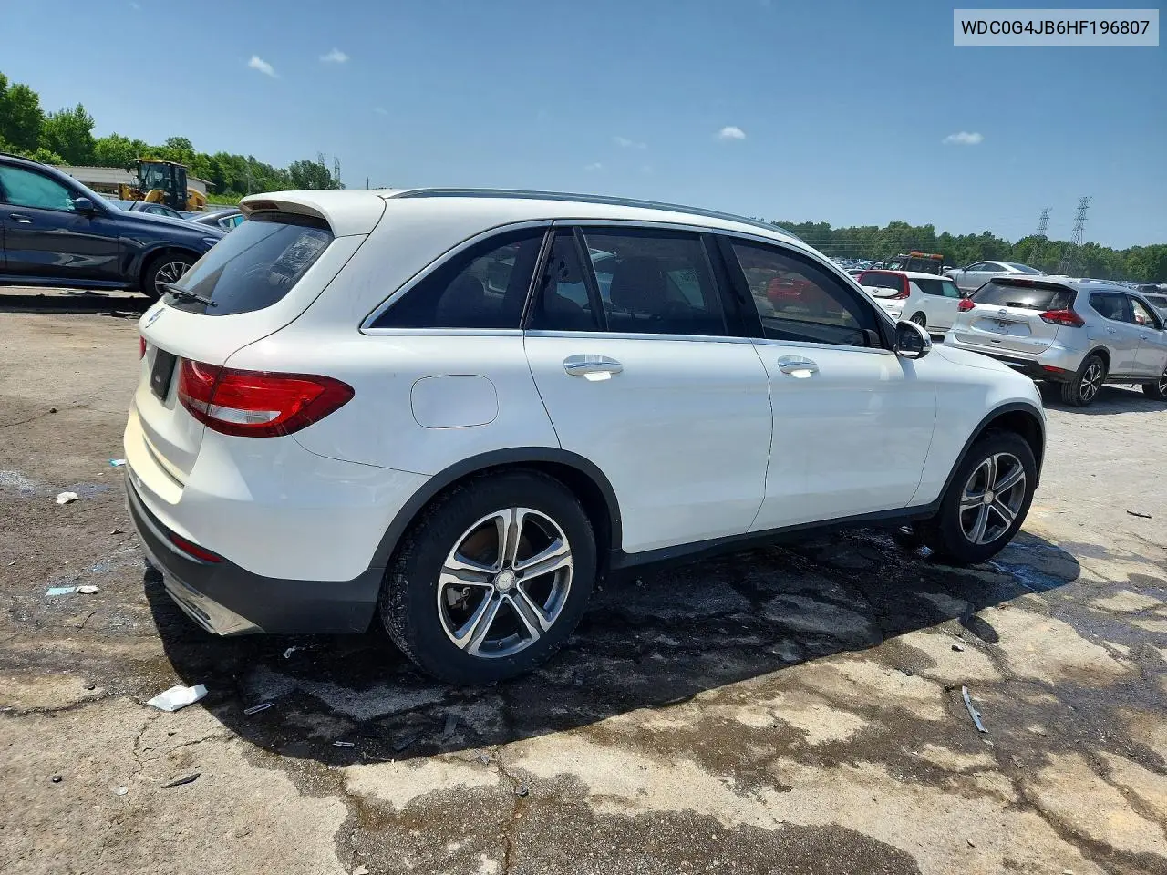 2017 Mercedes-Benz Glc 300 VIN: WDC0G4JB6HF196807 Lot: 60934936