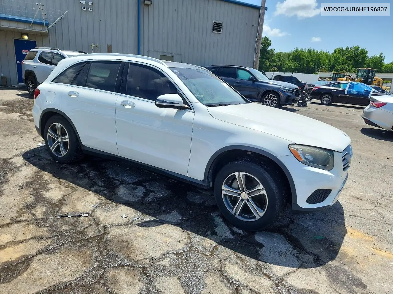 2017 Mercedes-Benz Glc 300 VIN: WDC0G4JB6HF196807 Lot: 60934936