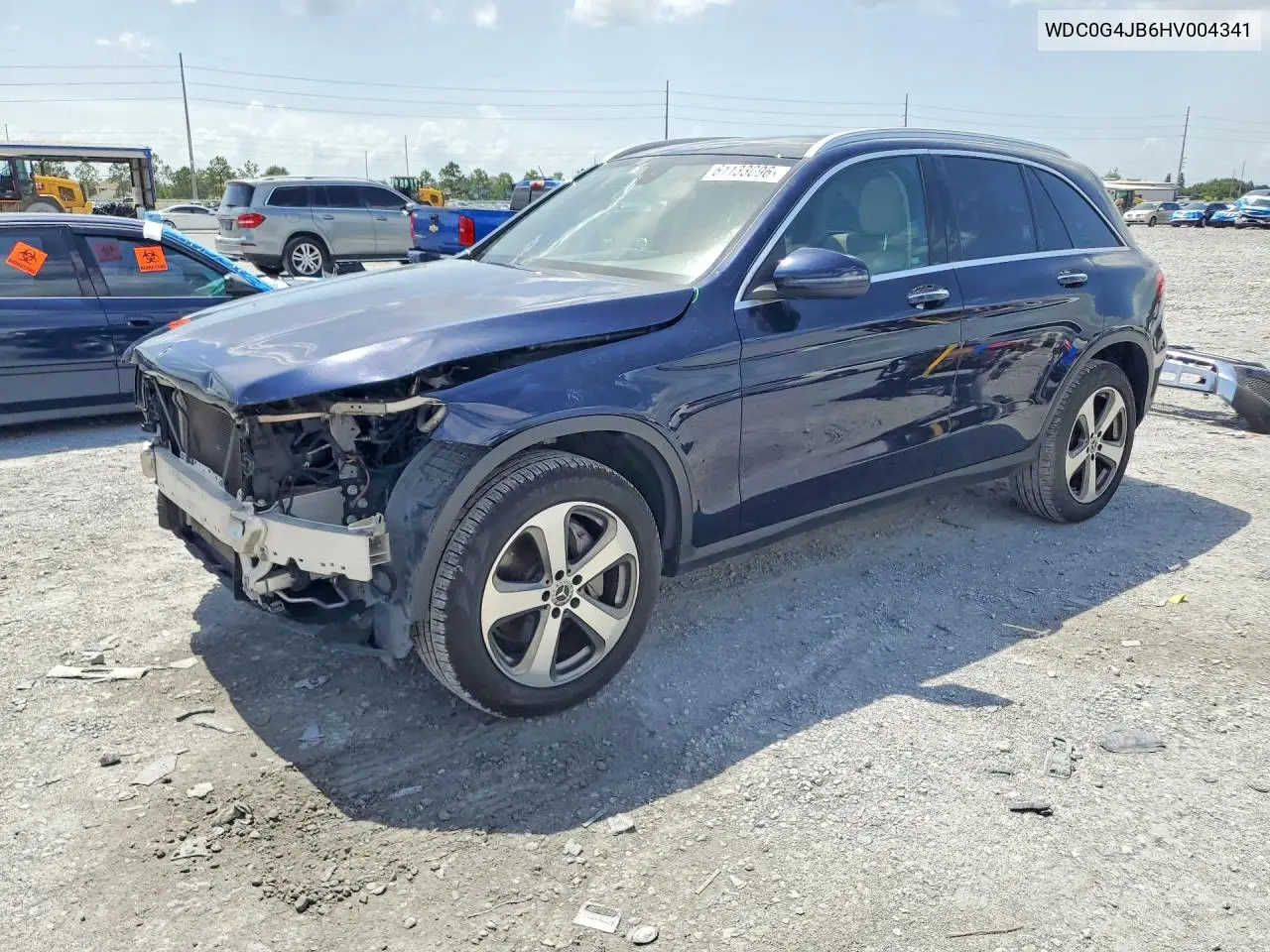 2017 Mercedes-Benz Glc 300 VIN: WDC0G4JB6HV004341 Lot: 61133096