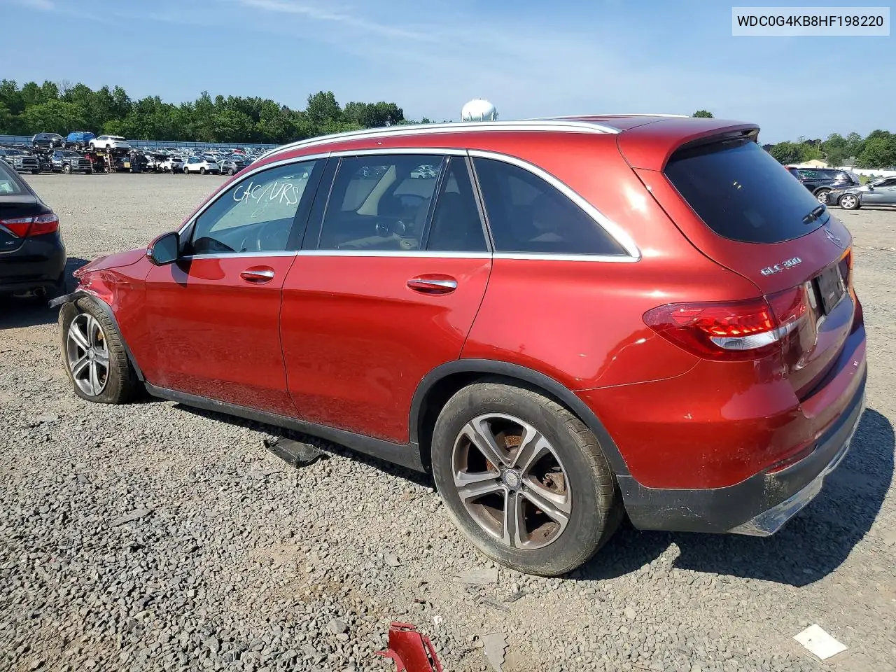 2017 Mercedes-Benz Glc 300 4Matic VIN: WDC0G4KB8HF198220 Lot: 61464156