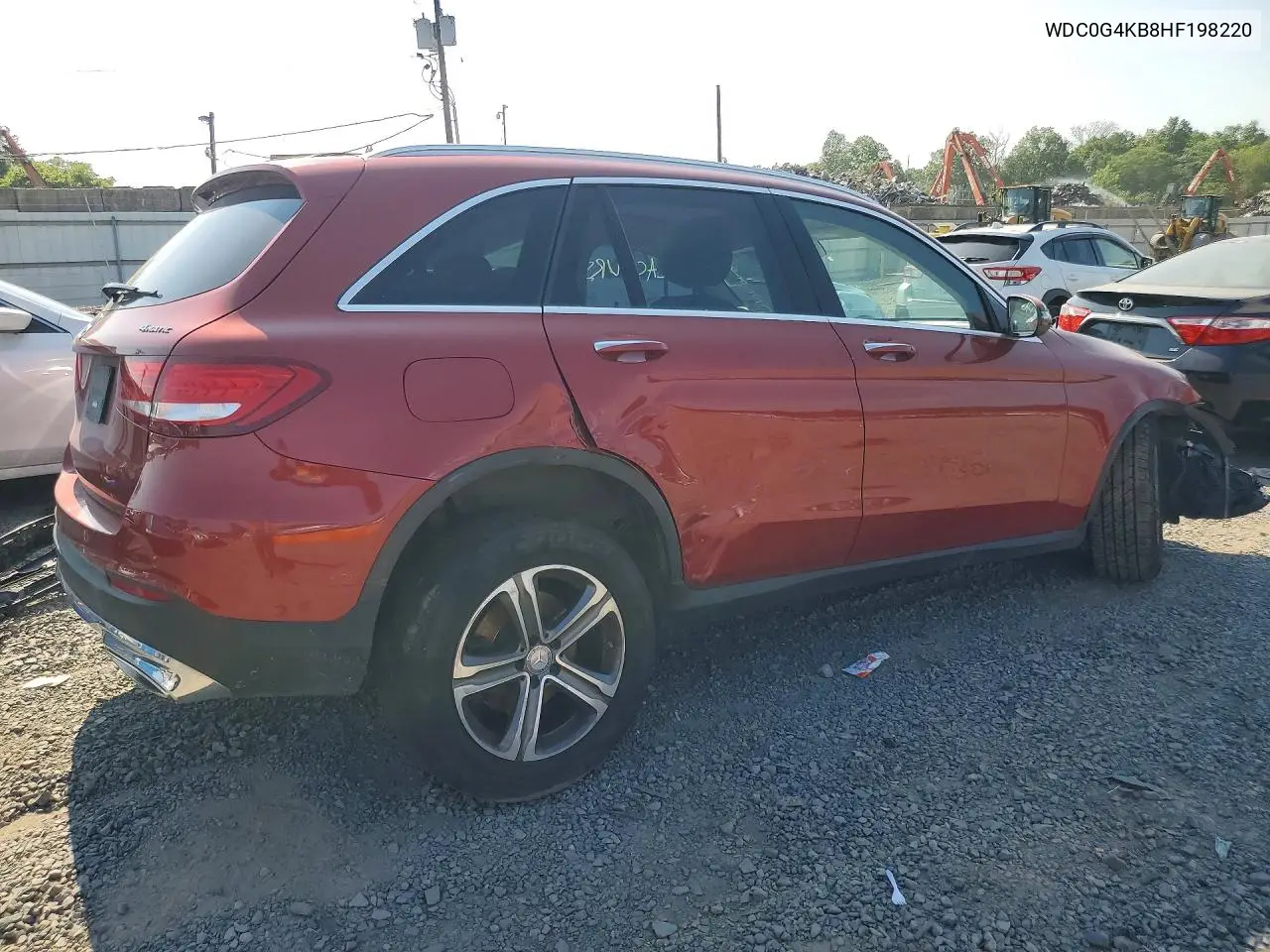 2017 Mercedes-Benz Glc 300 4Matic VIN: WDC0G4KB8HF198220 Lot: 61464156