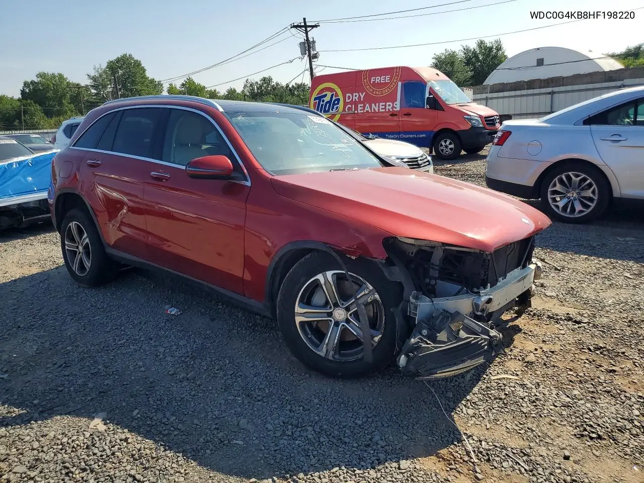 2017 Mercedes-Benz Glc 300 4Matic VIN: WDC0G4KB8HF198220 Lot: 61464156
