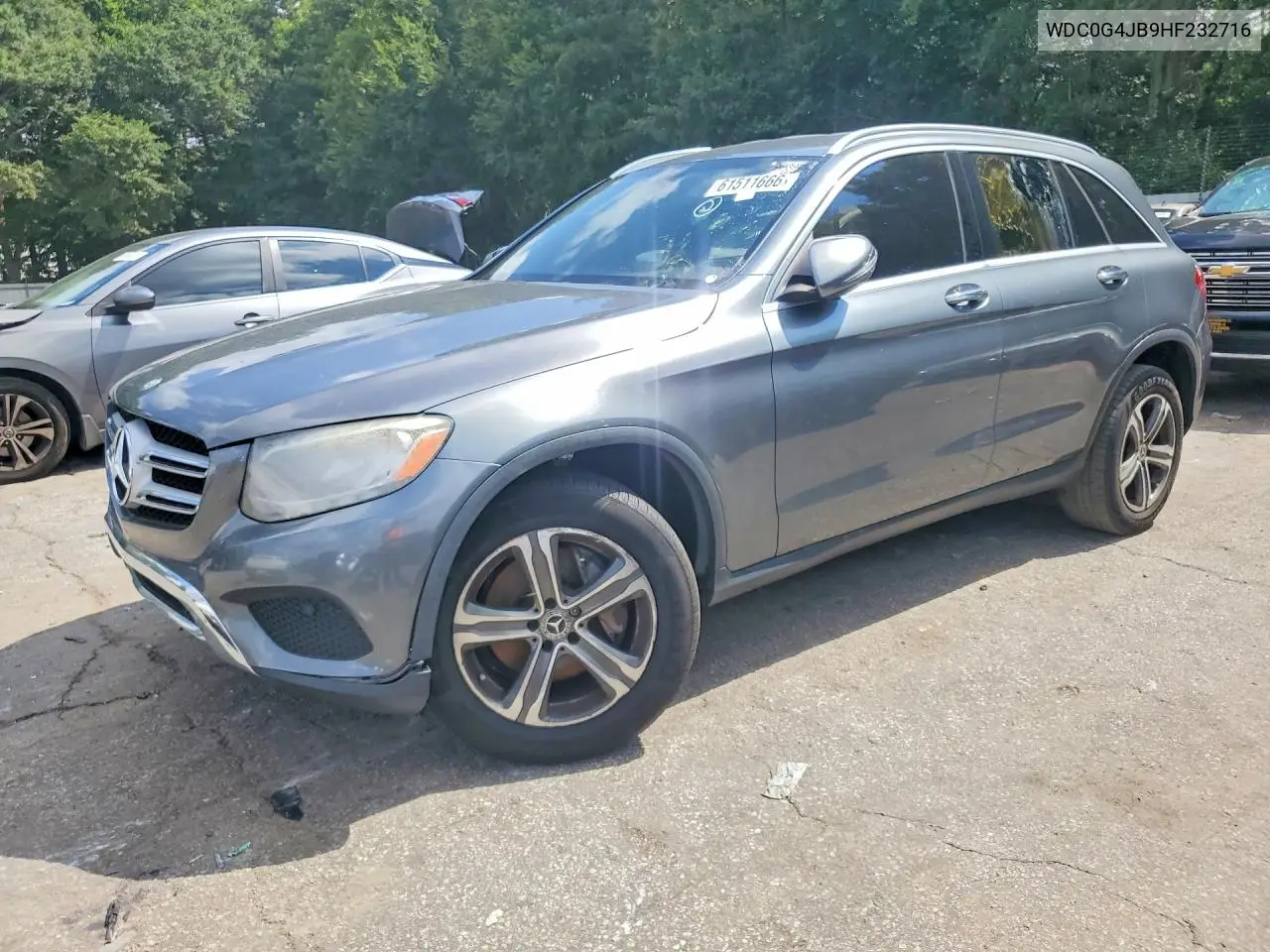 2017 Mercedes-Benz Glc 300 VIN: WDC0G4JB9HF232716 Lot: 61511666