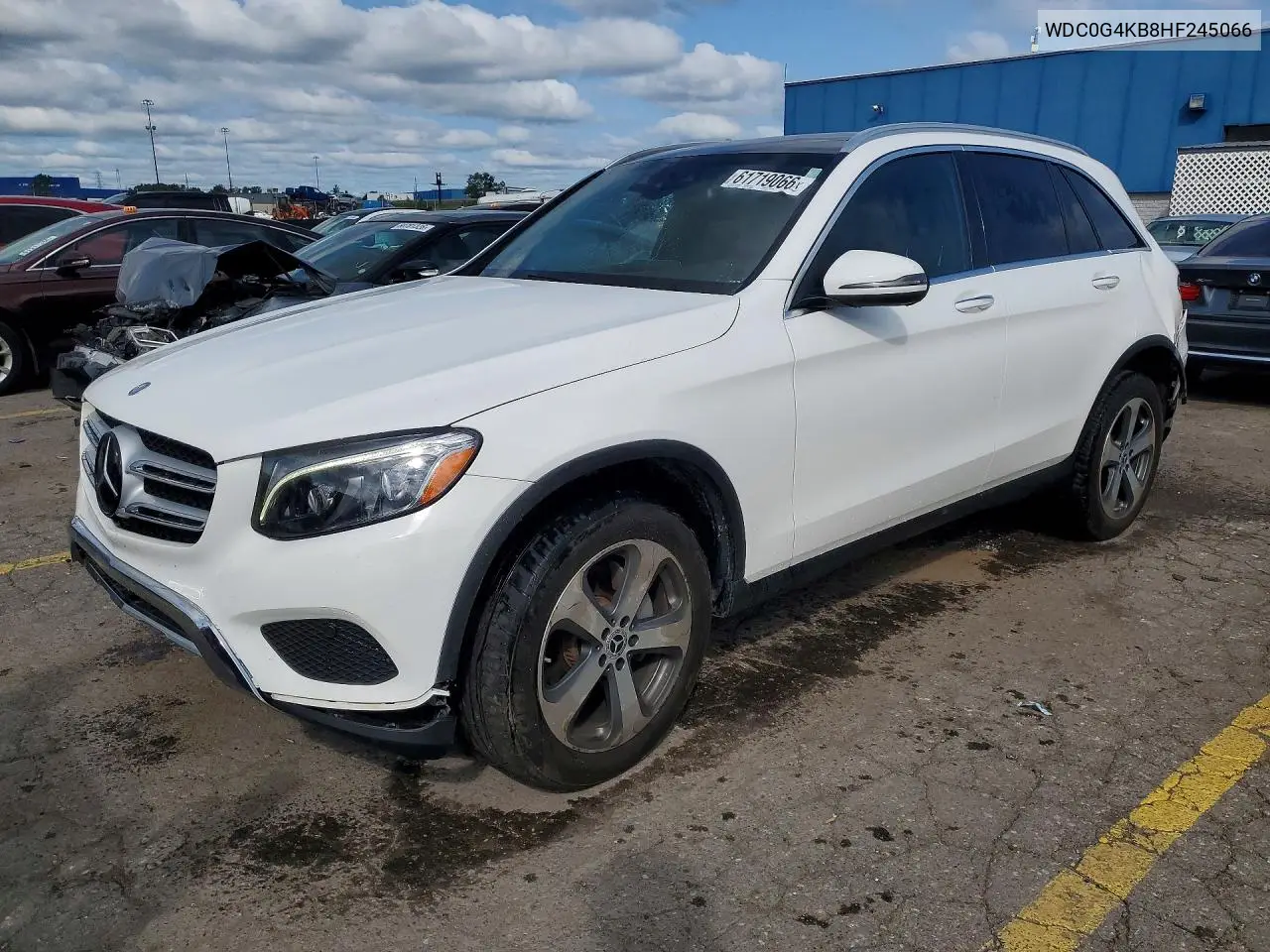 2017 Mercedes-Benz Glc 300 4Matic VIN: WDC0G4KB8HF245066 Lot: 61719066