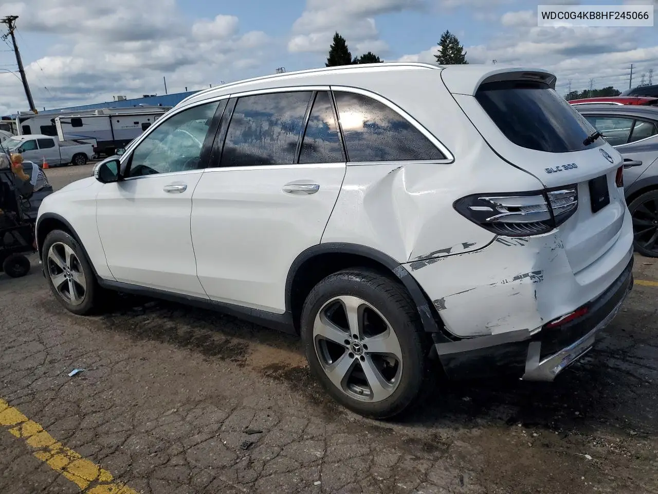 2017 Mercedes-Benz Glc 300 4Matic VIN: WDC0G4KB8HF245066 Lot: 61719066