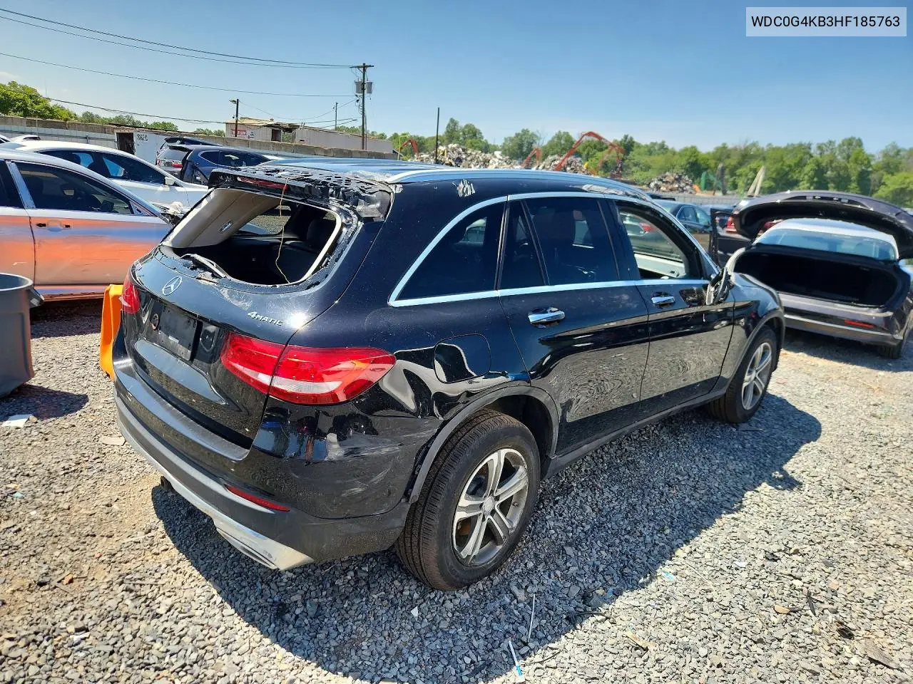 2017 Mercedes-Benz Glc 300 4Matic VIN: WDC0G4KB3HF185763 Lot: 61791176