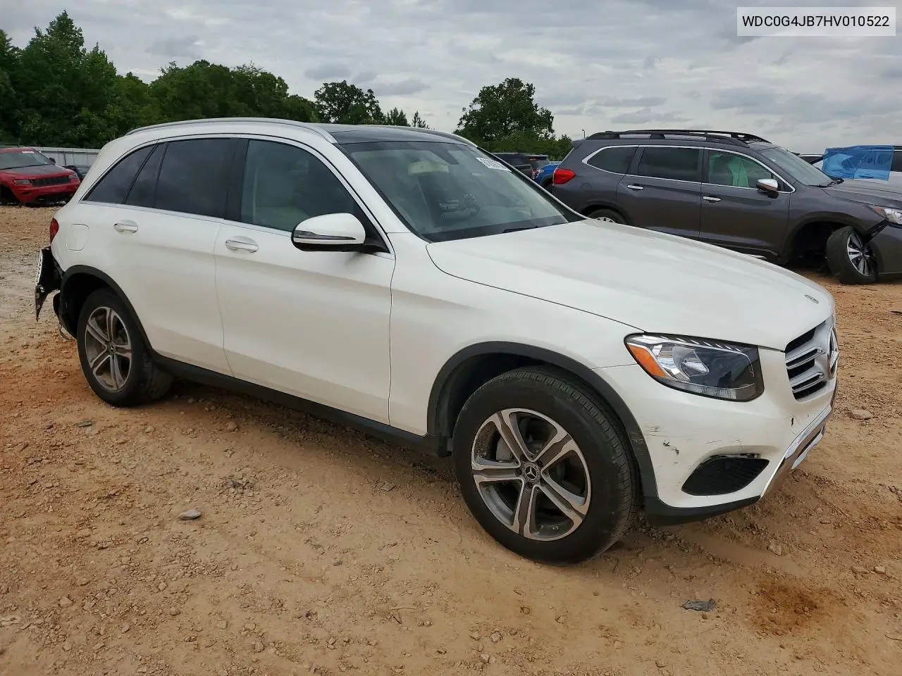 2017 Mercedes-Benz Glc 300 VIN: WDC0G4JB7HV010522 Lot: 61839756