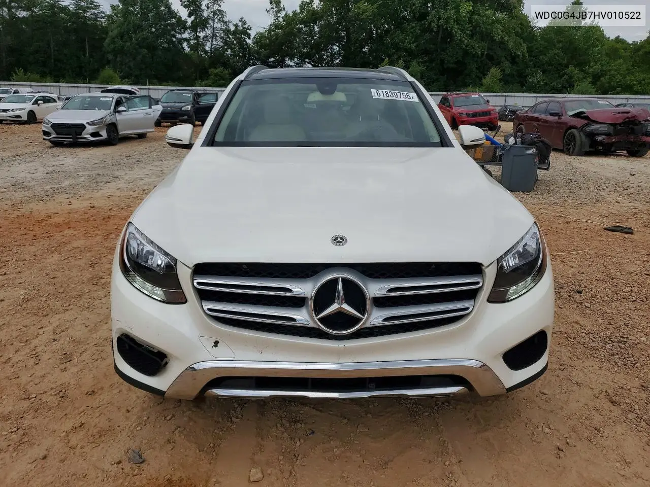2017 Mercedes-Benz Glc 300 VIN: WDC0G4JB7HV010522 Lot: 61839756