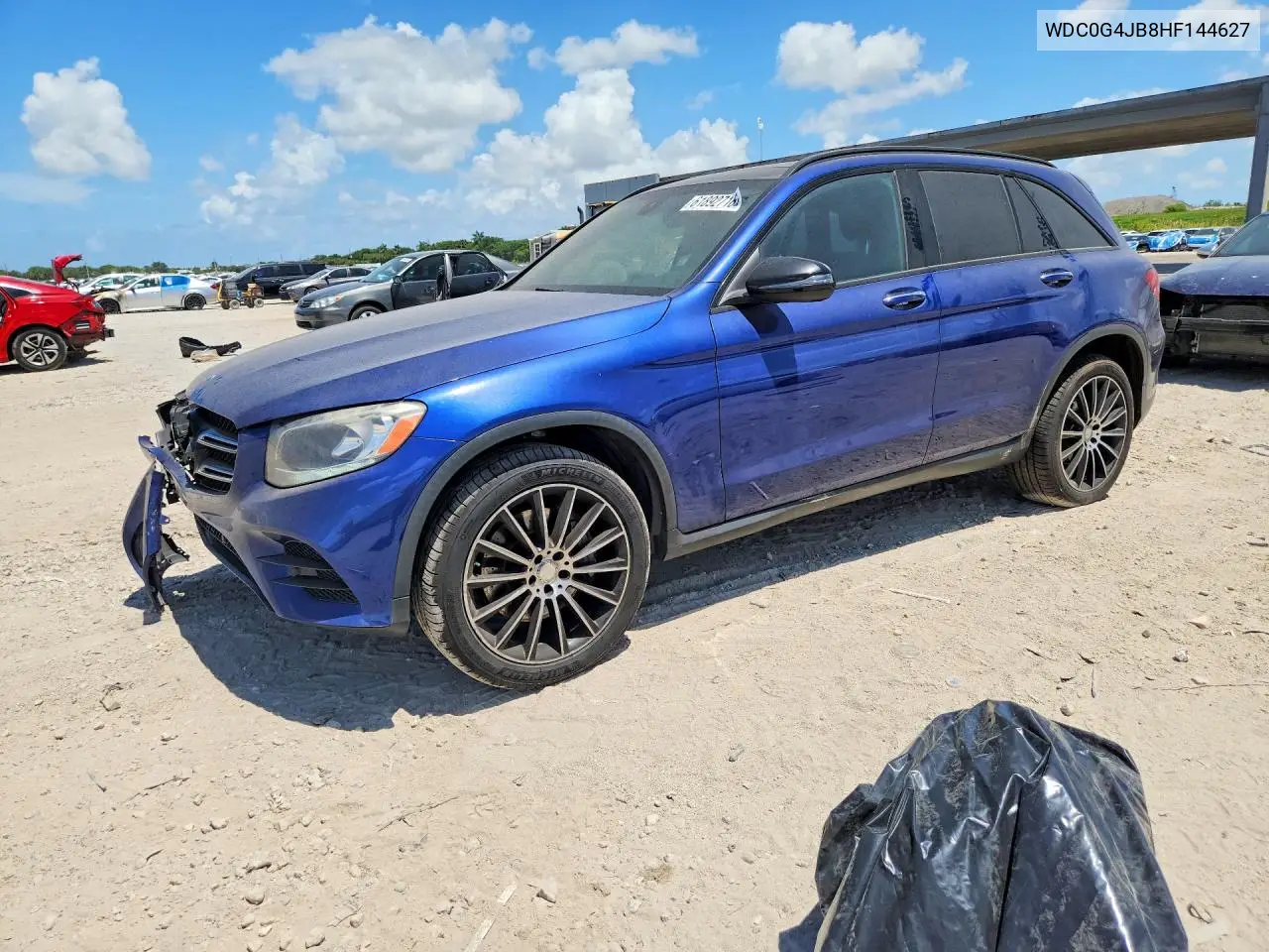 WDC0G4JB8HF144627 2017 Mercedes-Benz Glc 300