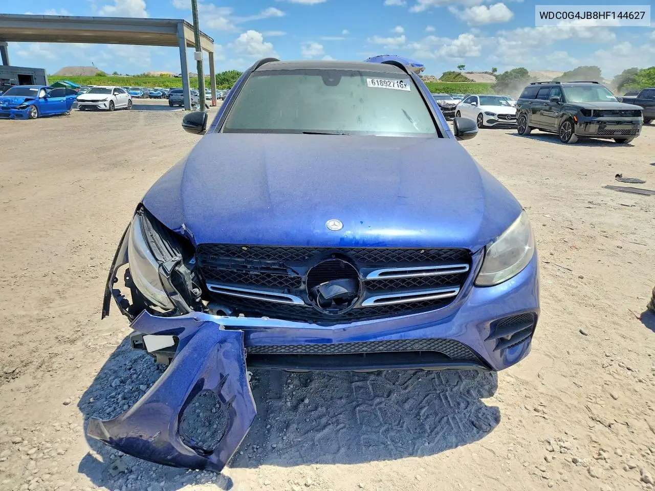 WDC0G4JB8HF144627 2017 Mercedes-Benz Glc 300