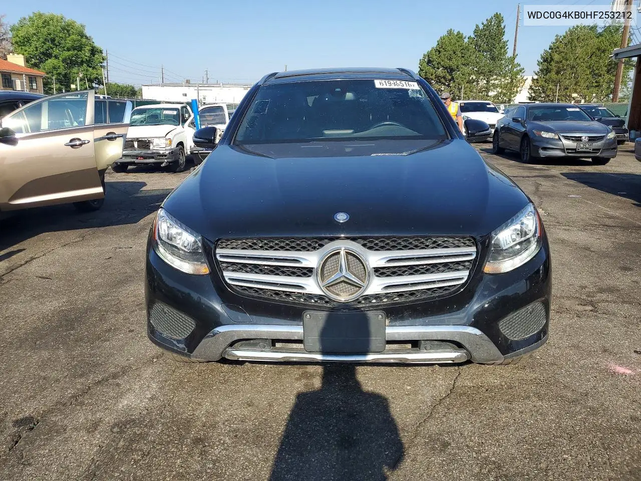 2017 Mercedes-Benz Glc 300 4Matic VIN: WDC0G4KB0HF253212 Lot: 61998516