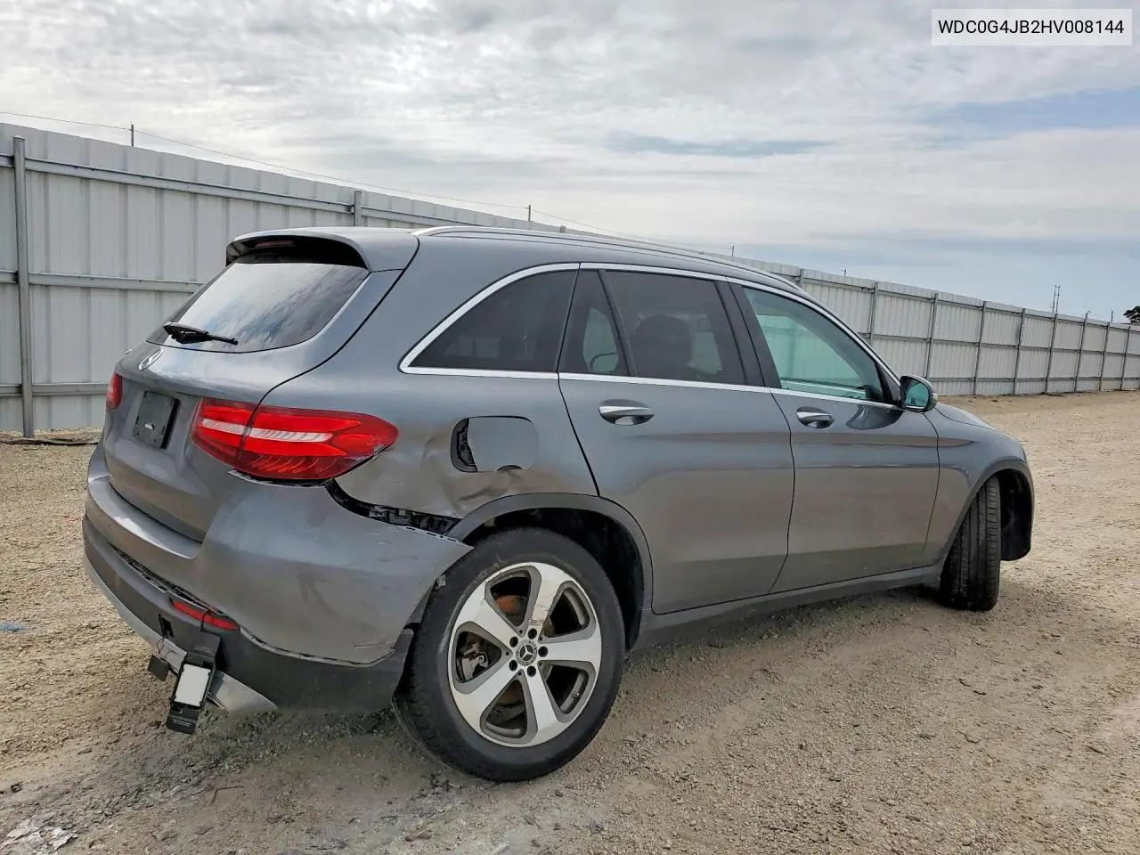 2017 Mercedes-Benz Glc 300 VIN: WDC0G4JB2HV008144 Lot: 62074926