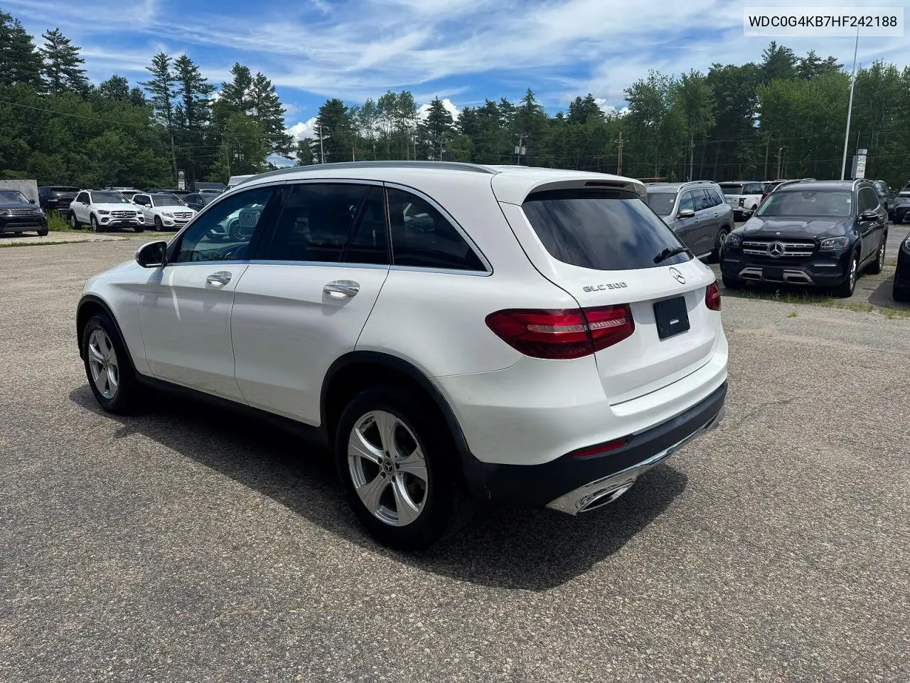 2017 Mercedes-Benz Glc 300 4Matic VIN: WDC0G4KB7HF242188 Lot: 62469906