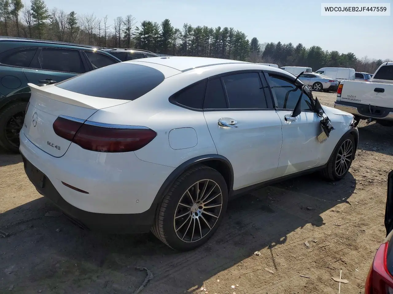 2018 Mercedes-Benz Glc Coupe 43 4Matic Amg VIN: WDC0J6EB2JF447559 Lot: 47691866