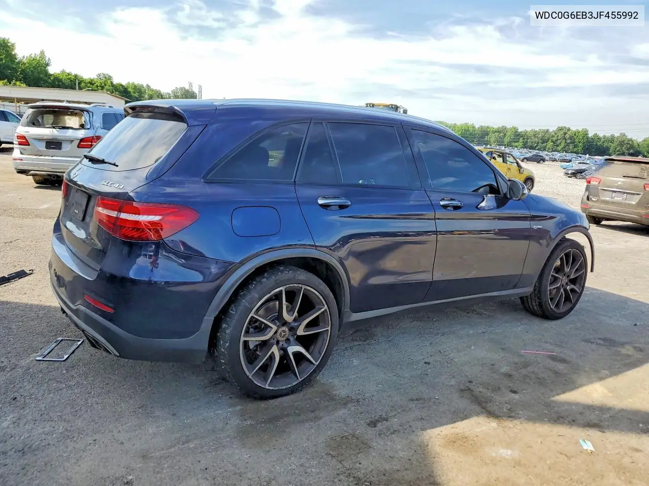2018 Mercedes-Benz Glc 43 4Matic Amg VIN: WDC0G6EB3JF455992 Lot: 55222336